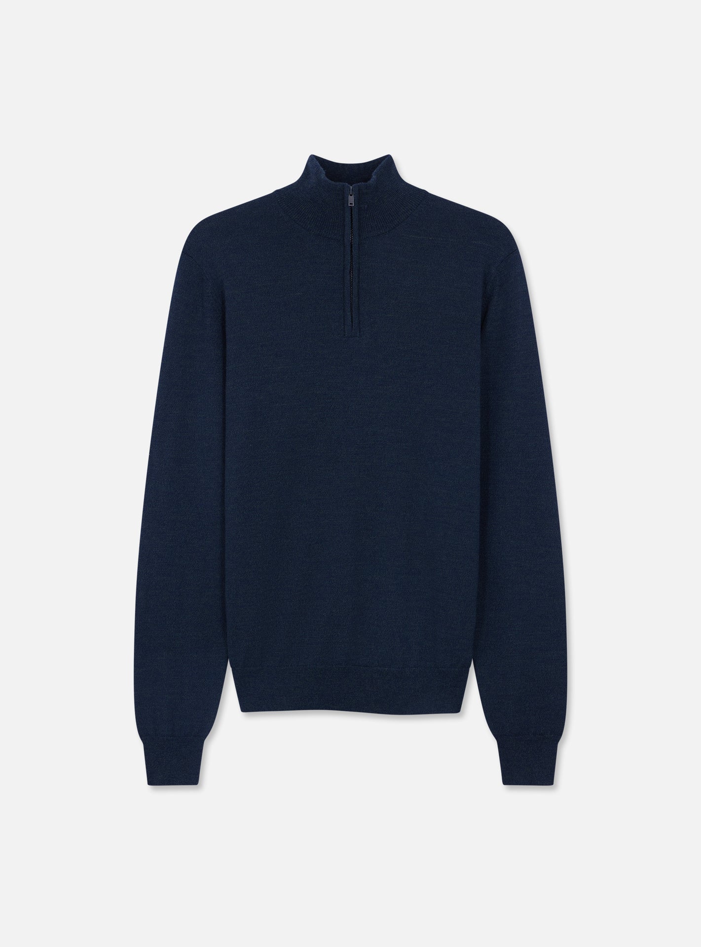 Aaron Mixed Navy Sweater-1