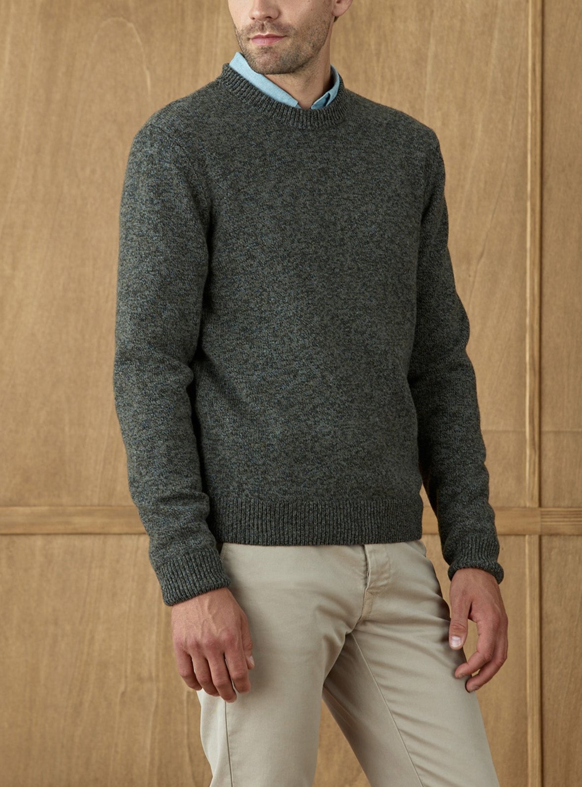 Eddie Mixed Khaki Pull-5