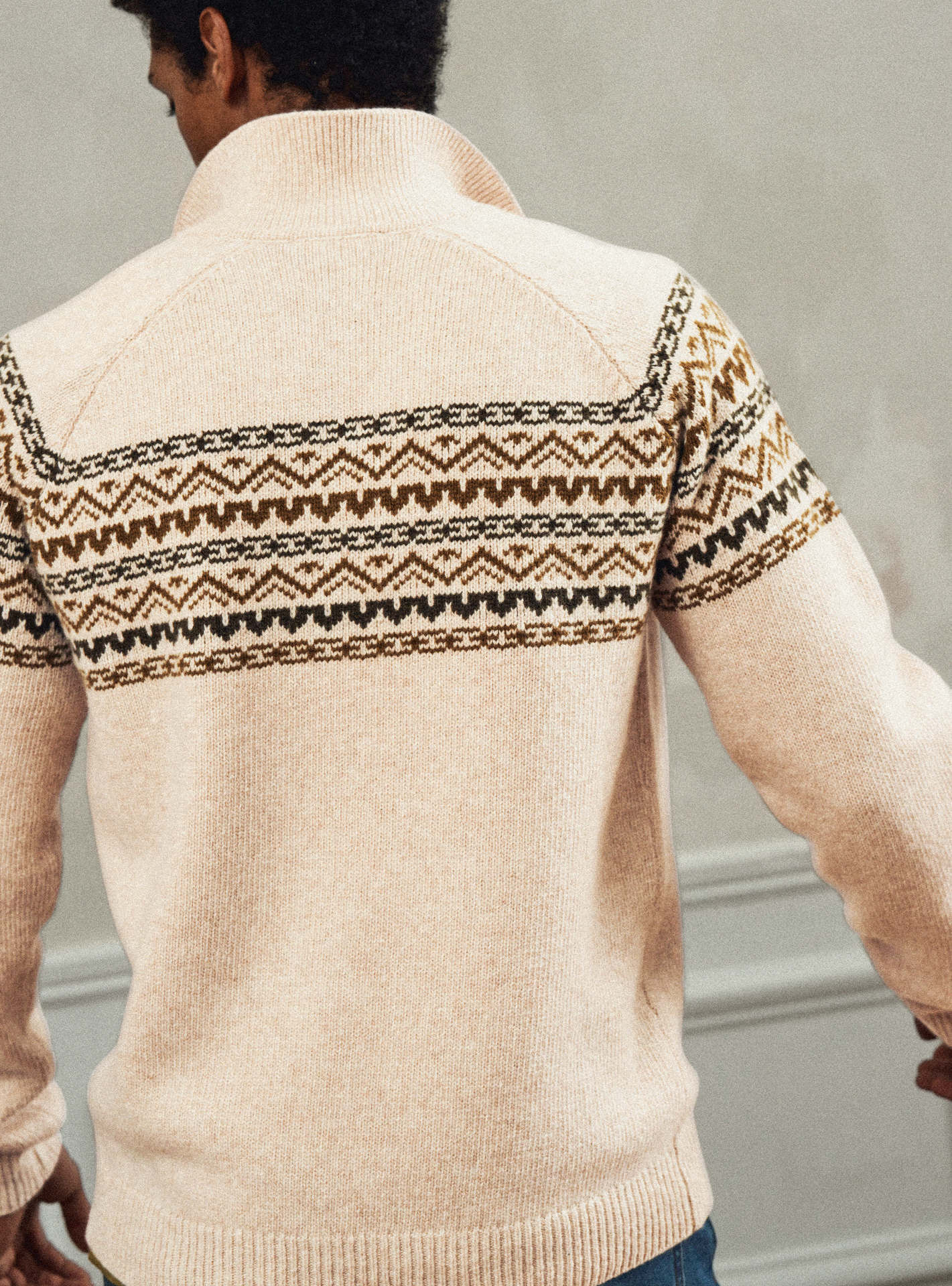 Pull Jackson Blanc/Olive-5