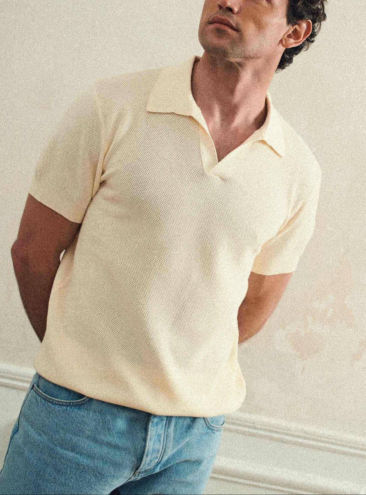 Polo Lando Off White-1