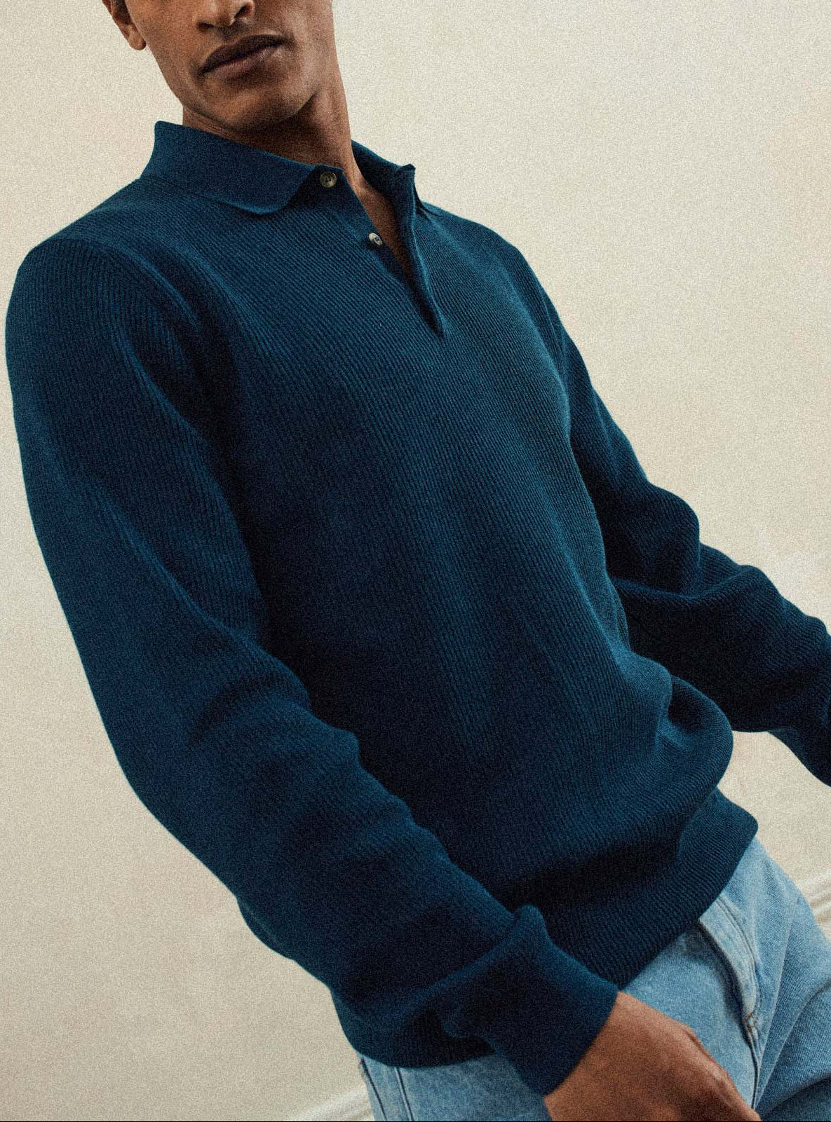 Benjamin Indigo Sweater-1