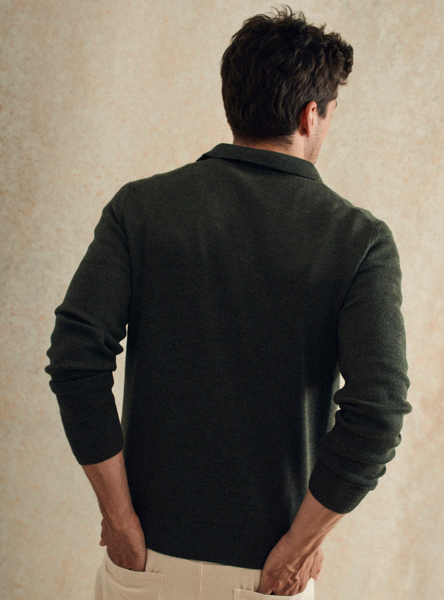 Benjamin Khaki Sweater