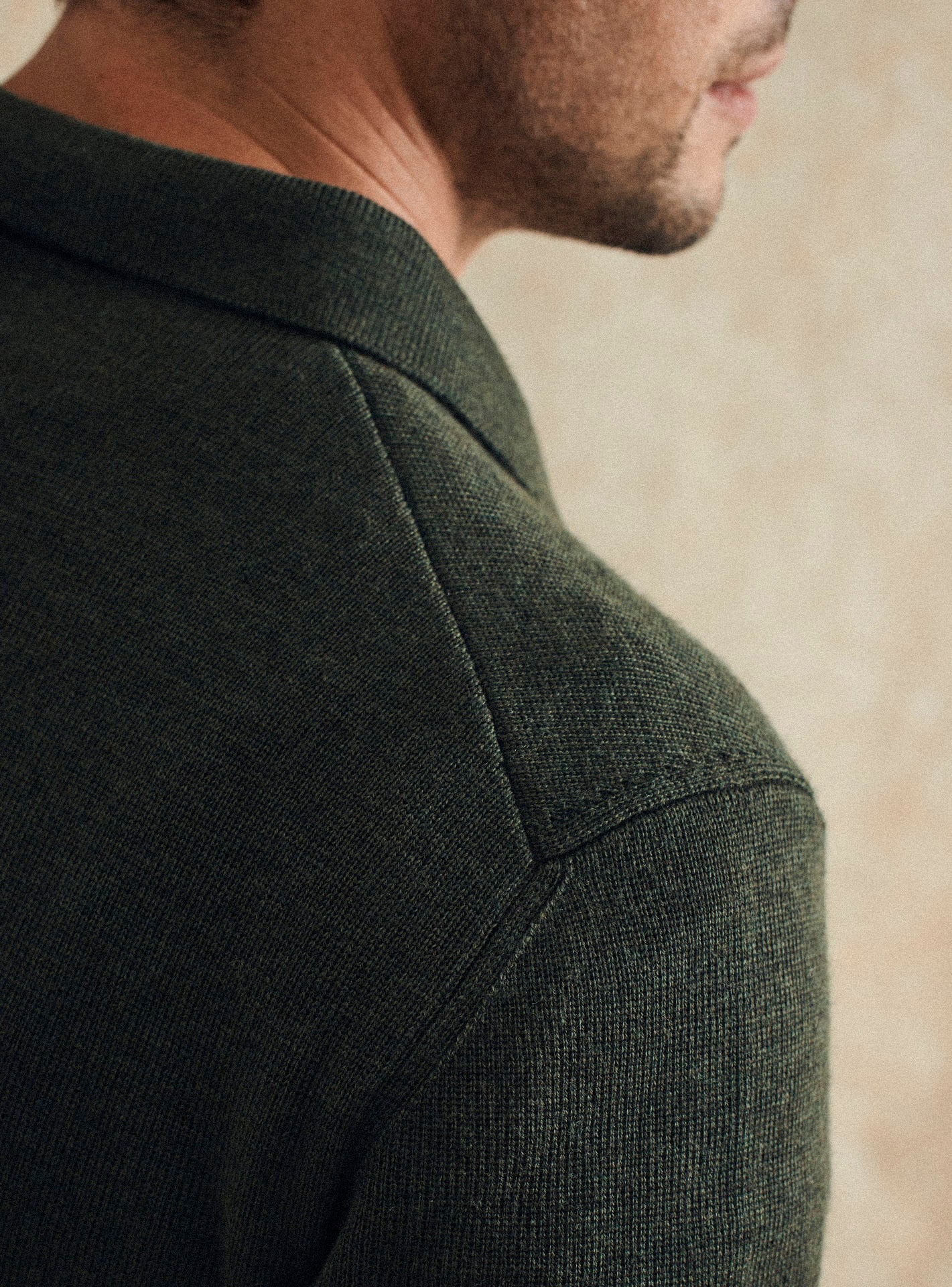 Benjamin Khaki Sweater-3