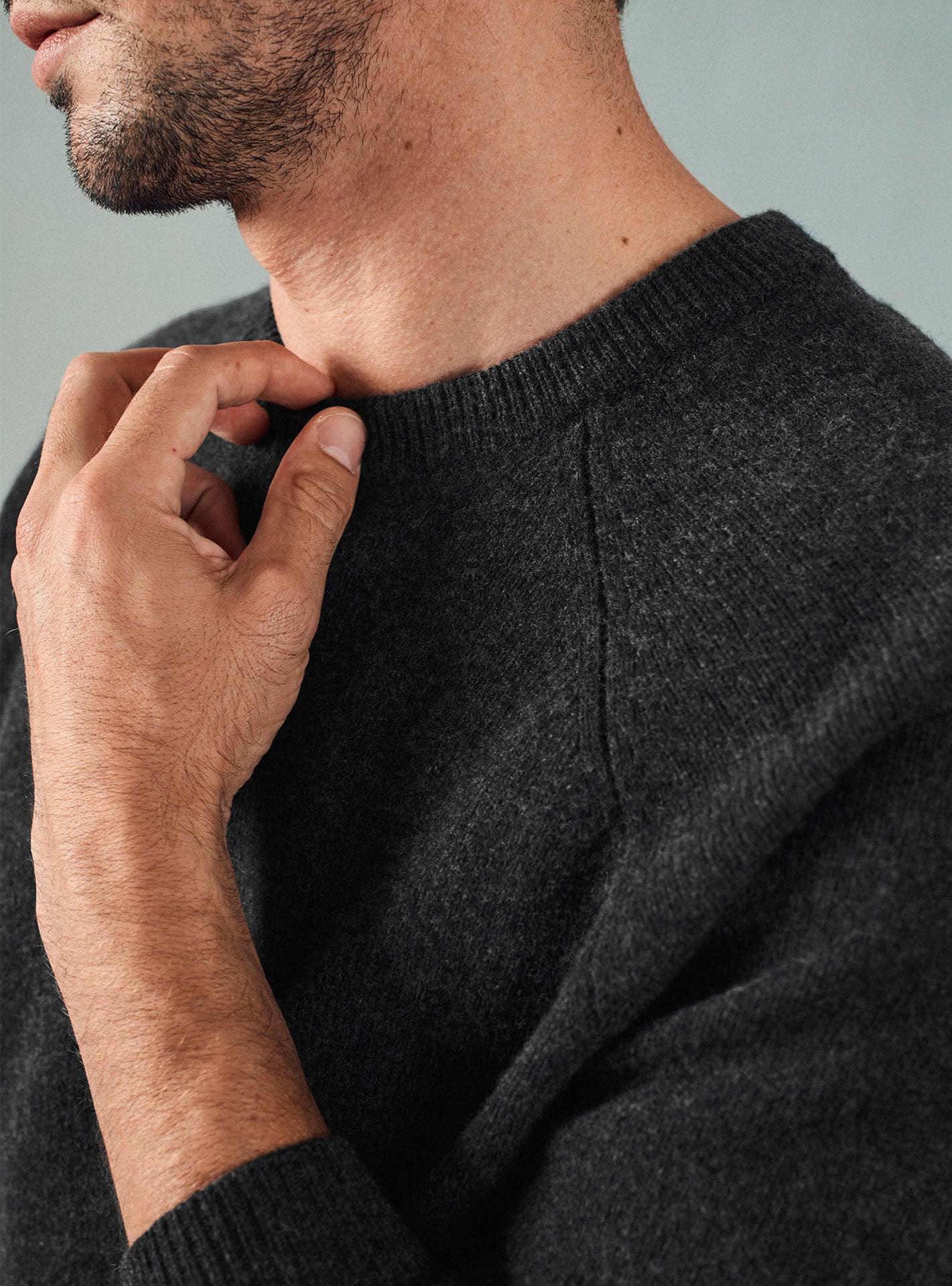 Jeremy Anthracite Sweater