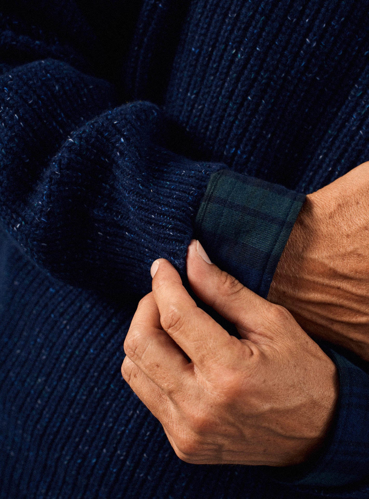 Norman Navy Sweater-2