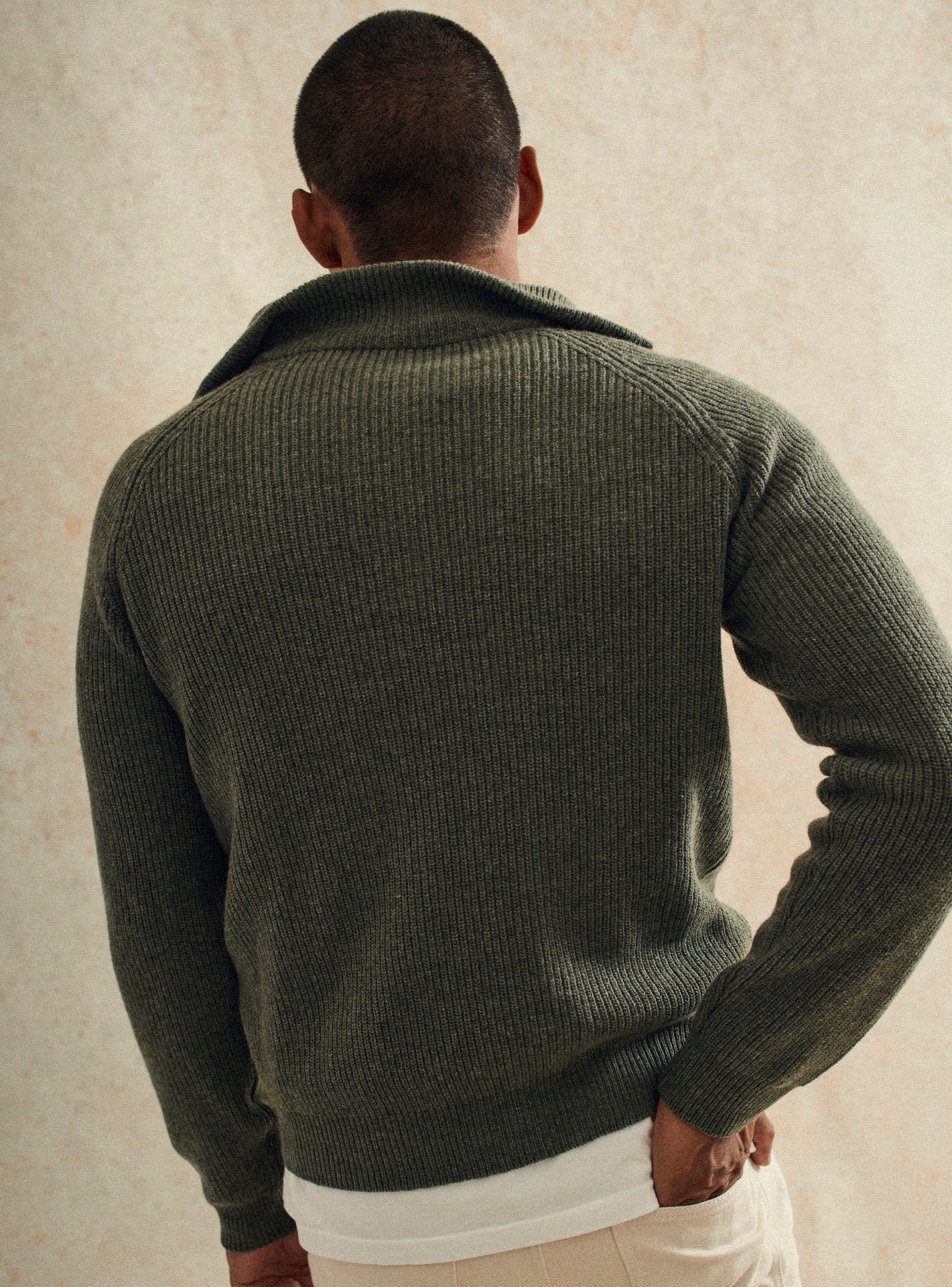 Nate Khaki Sweater