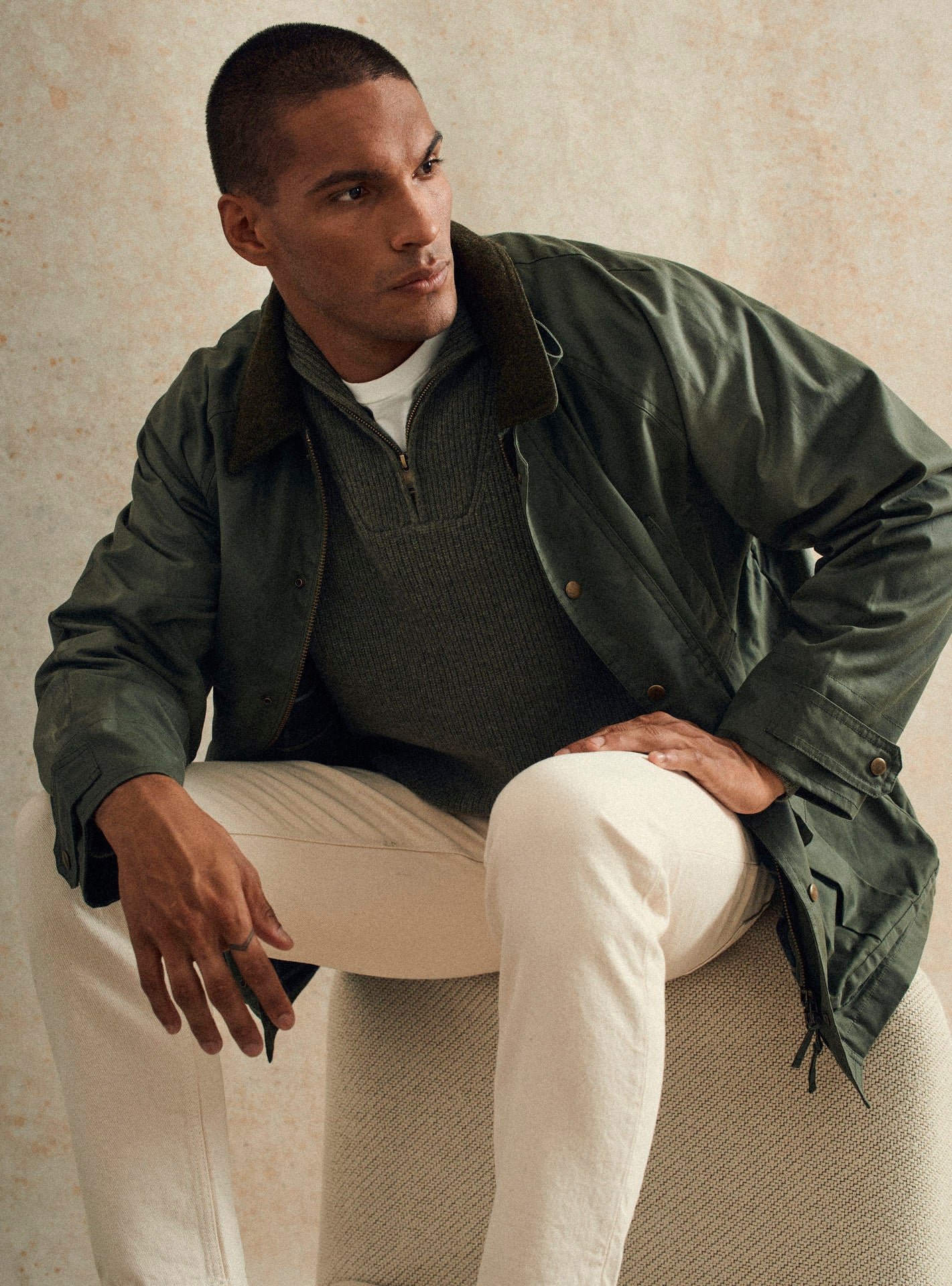 Nate Khaki Sweater-5