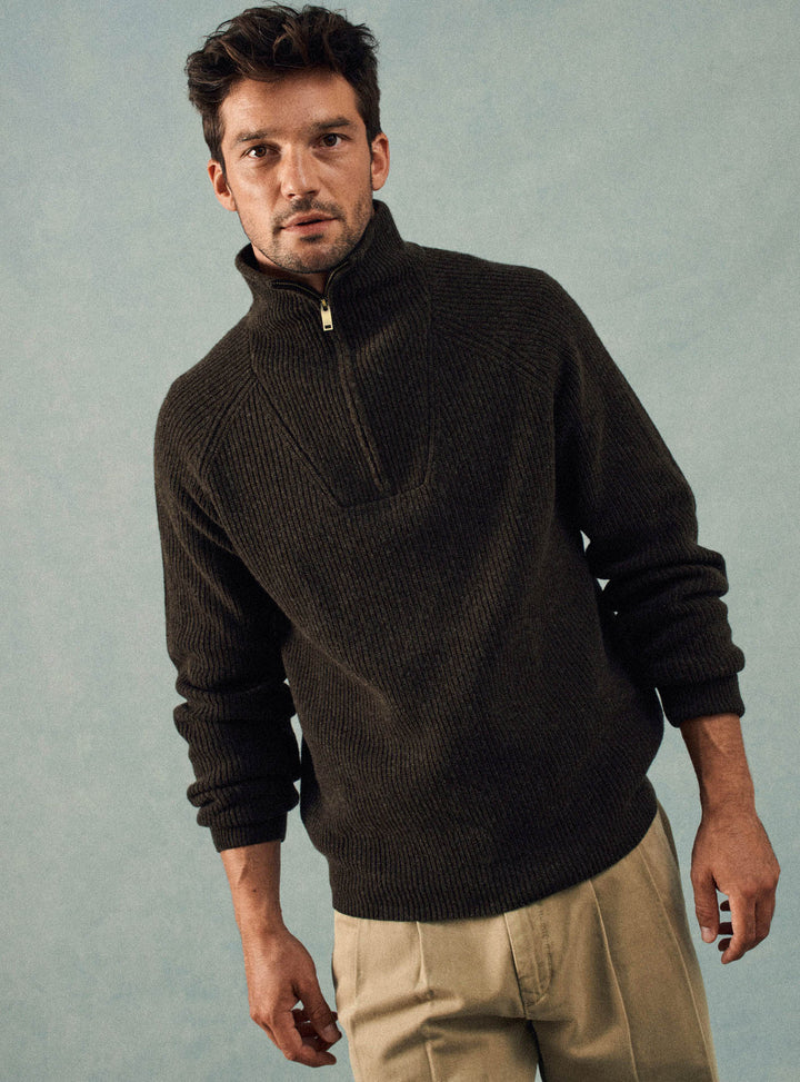 Nate Expresso Sweater