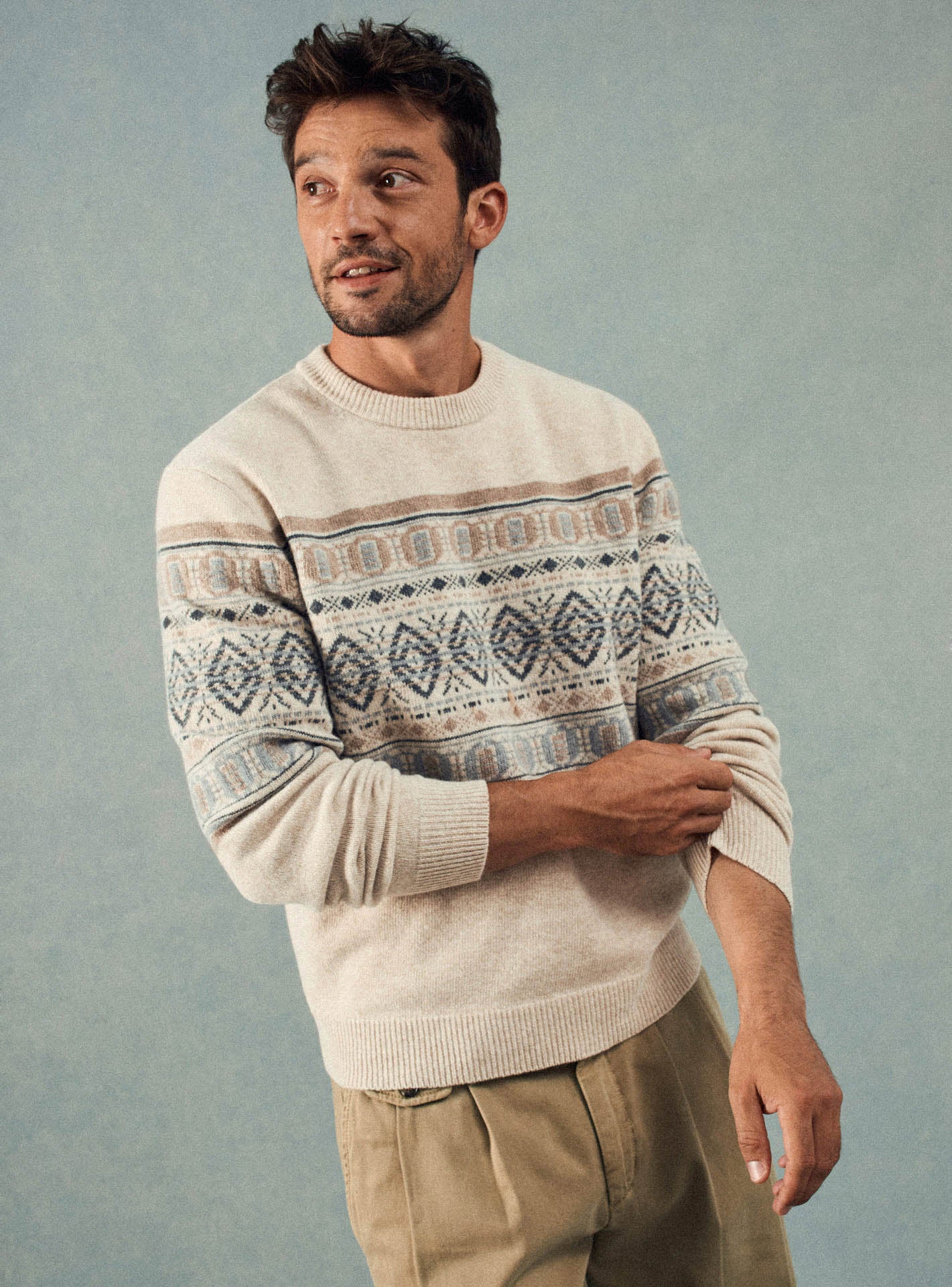 Duncan Multicolor Sweater-1