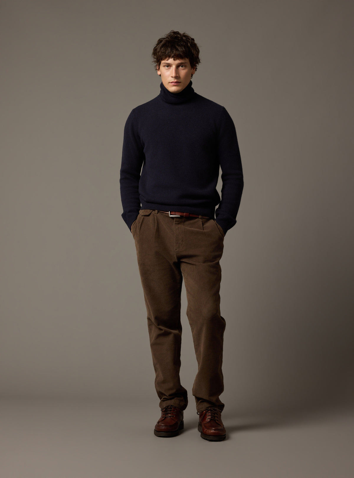 Boris Navy Sweater