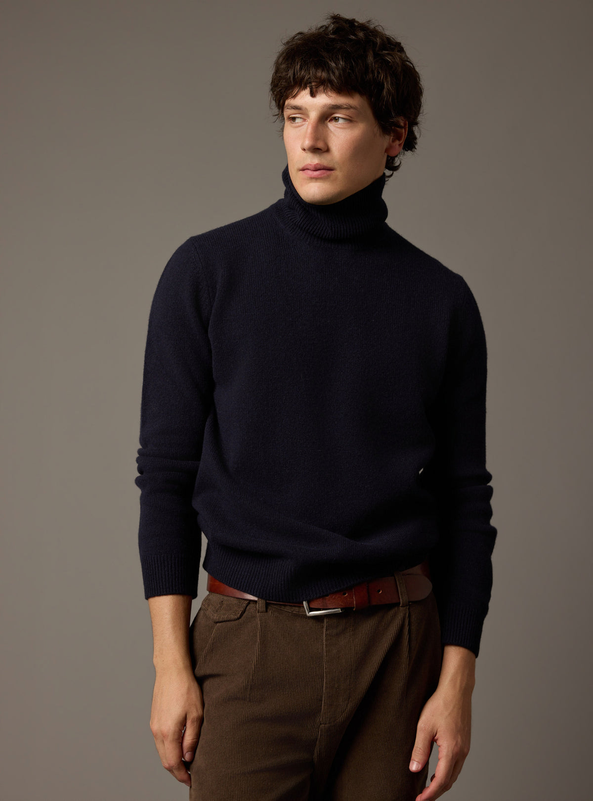 Boris Navy Sweater-5