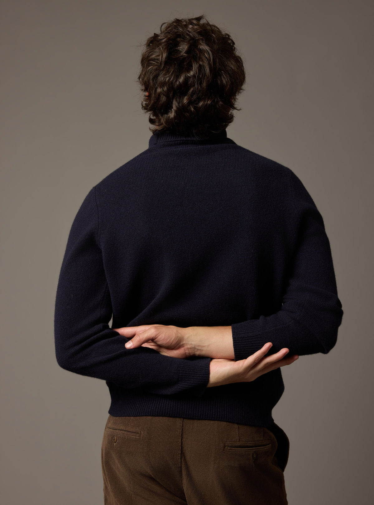 Boris Navy Sweater