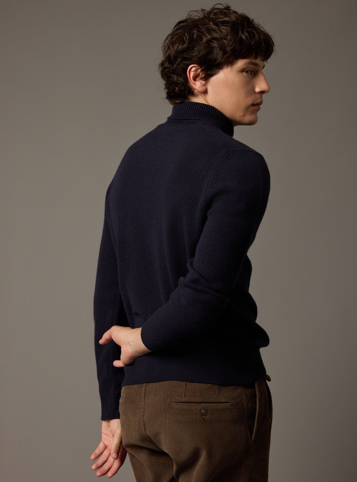 Boris Navy Sweater