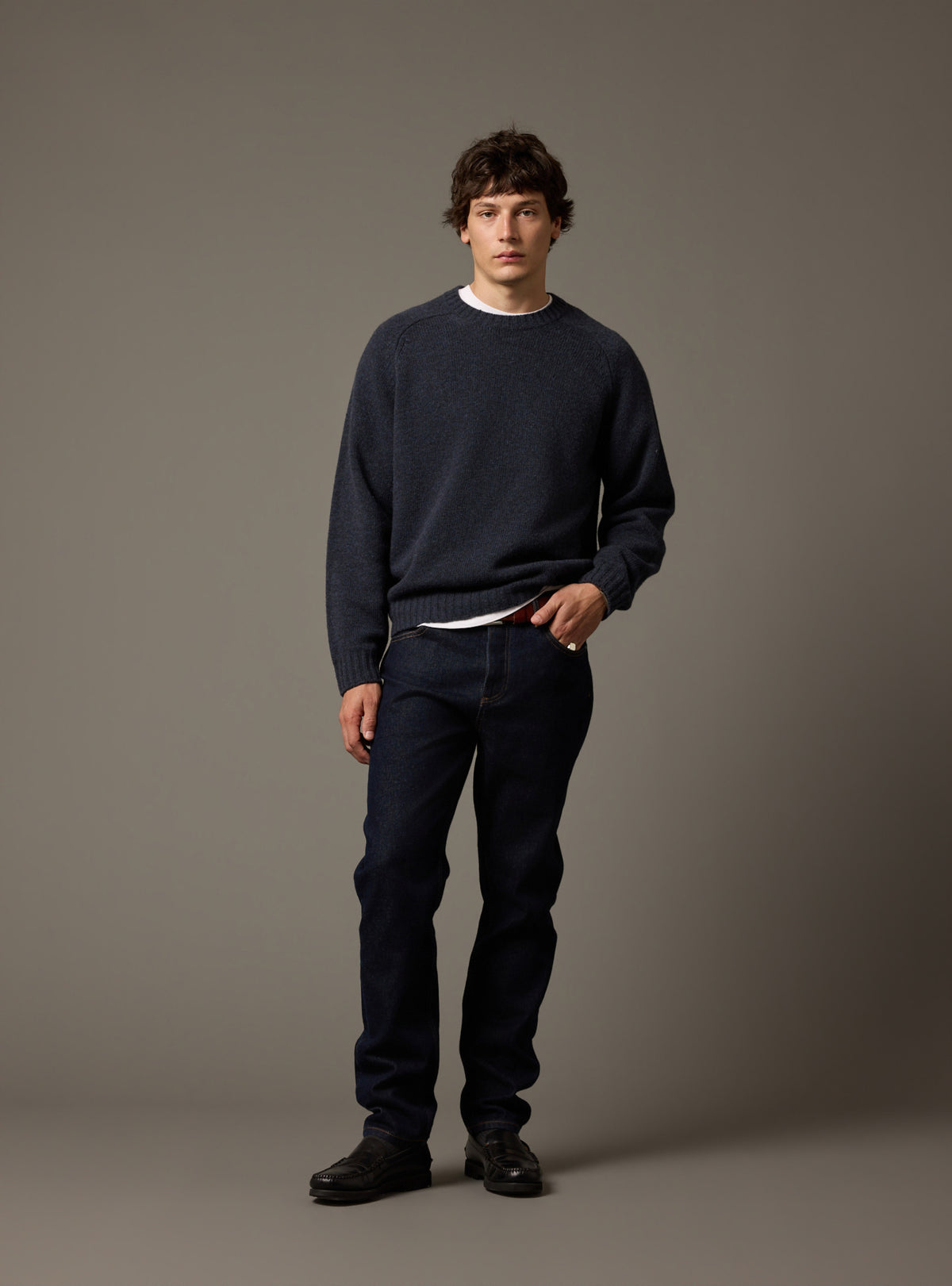 Navy Alfie Jumper-8
