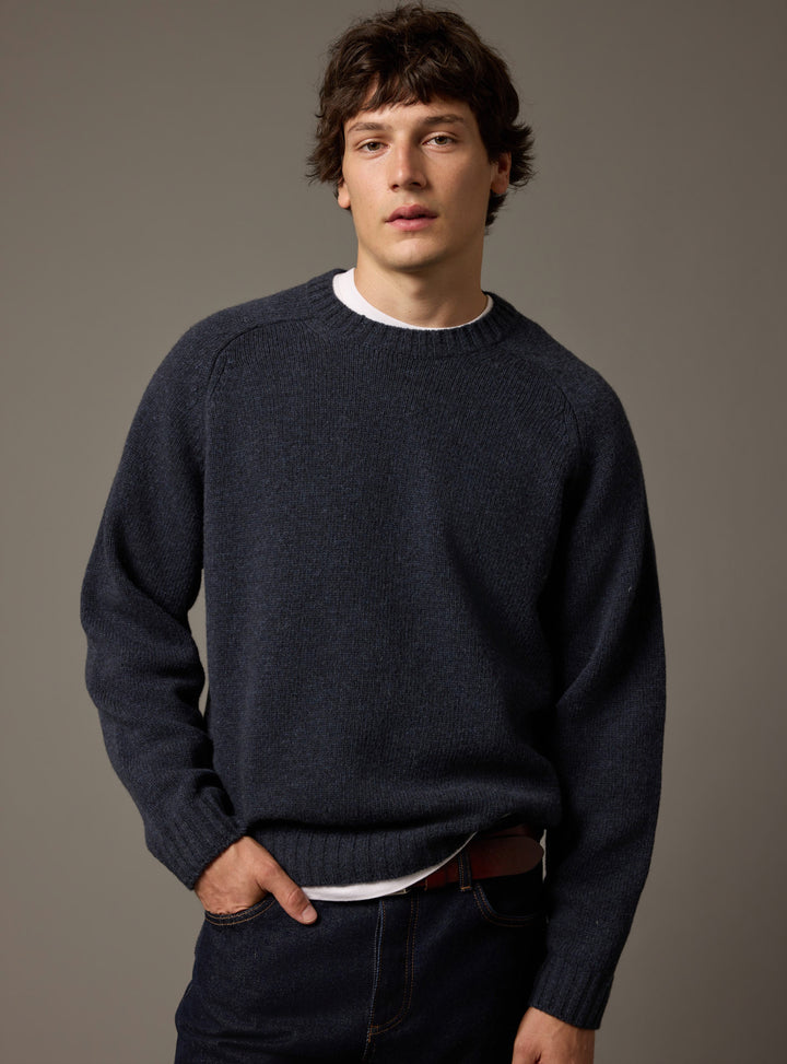 Navy Alfie Jumper