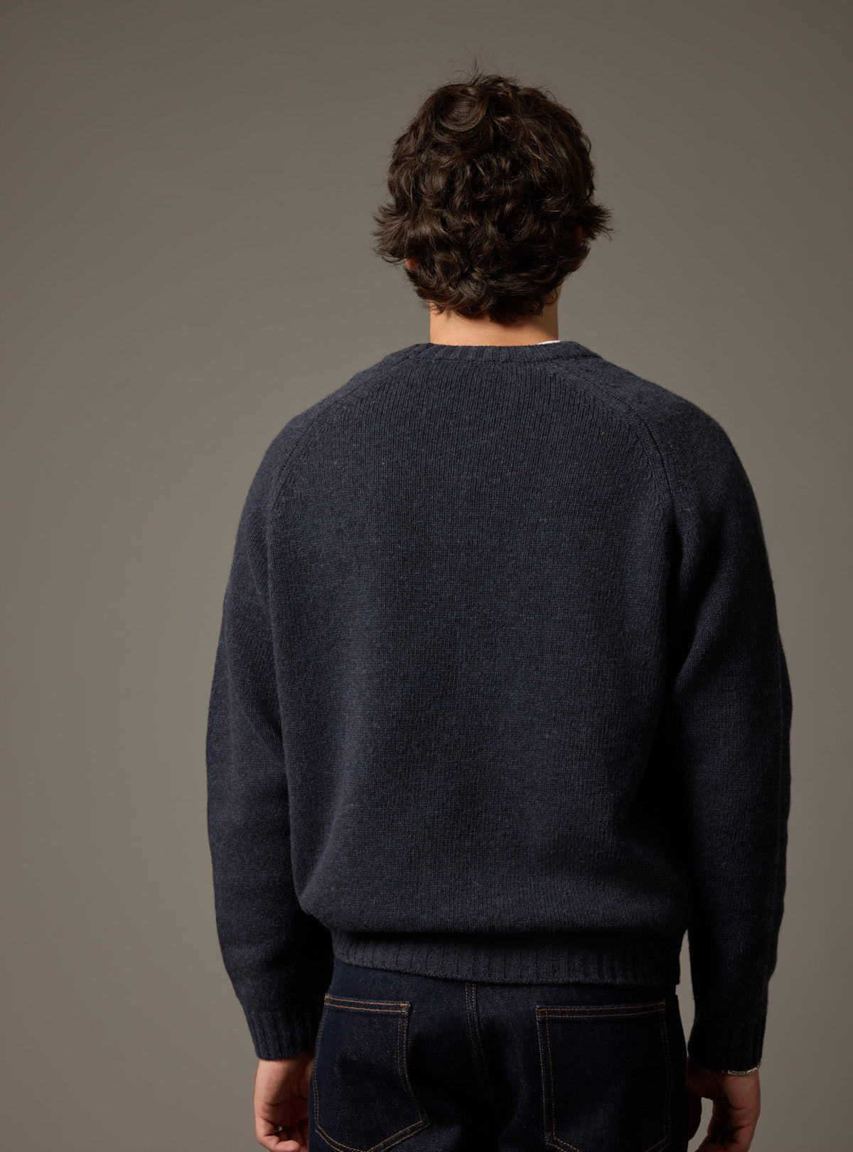Navy Alfie Jumper