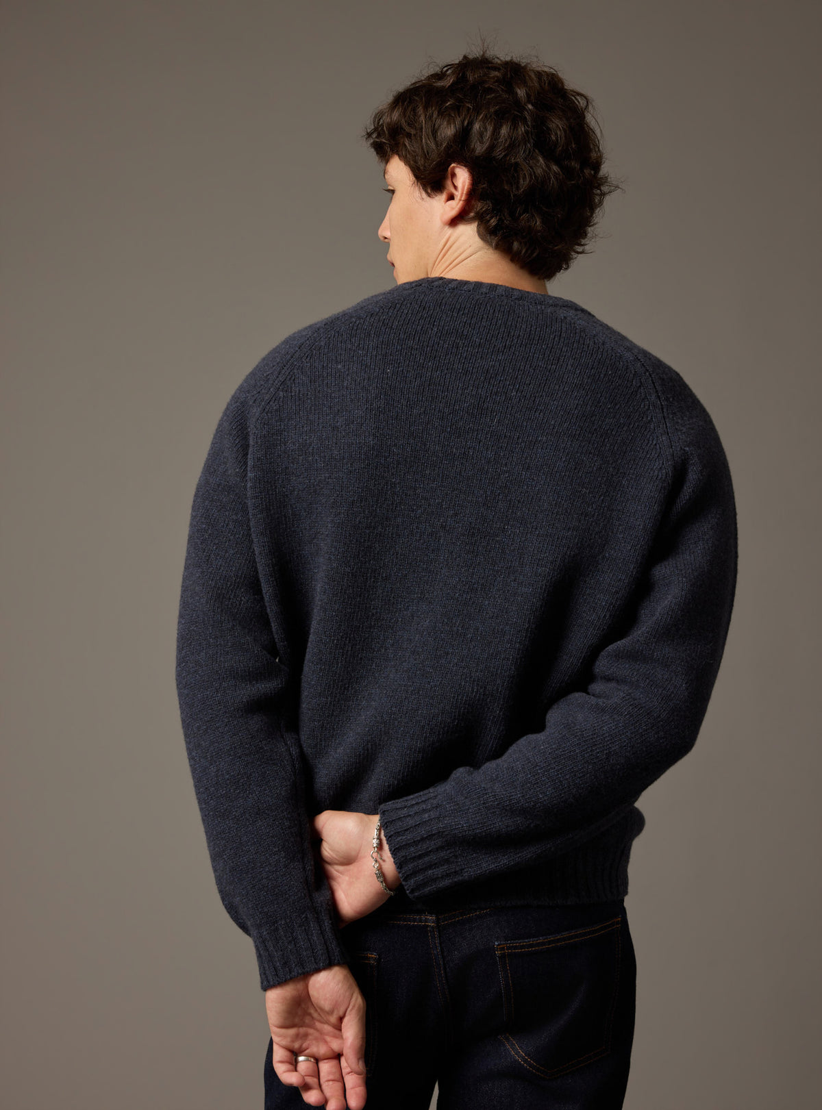 Navy Alfie Jumper