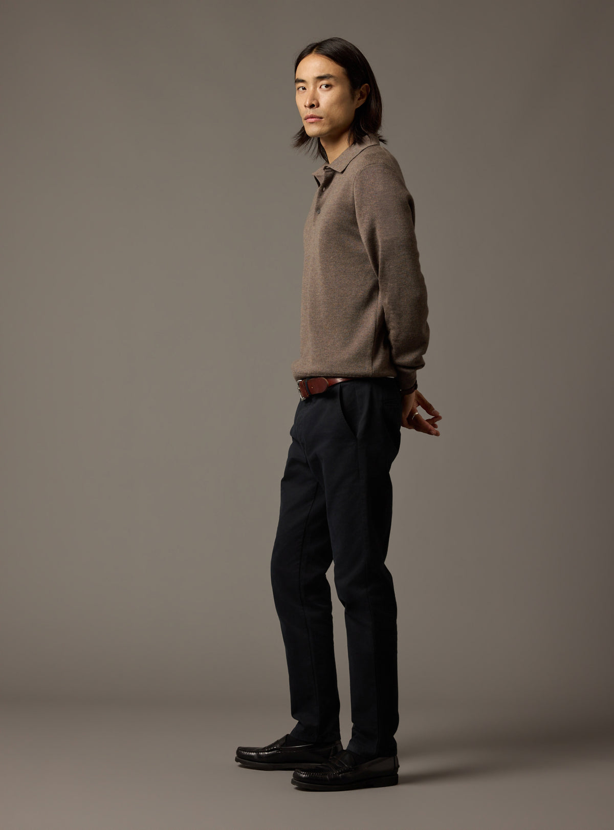 Benjamin Warm Beige Sweater
