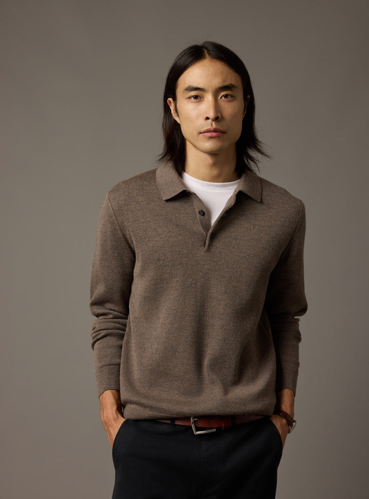 Benjamin Warm Beige Sweater