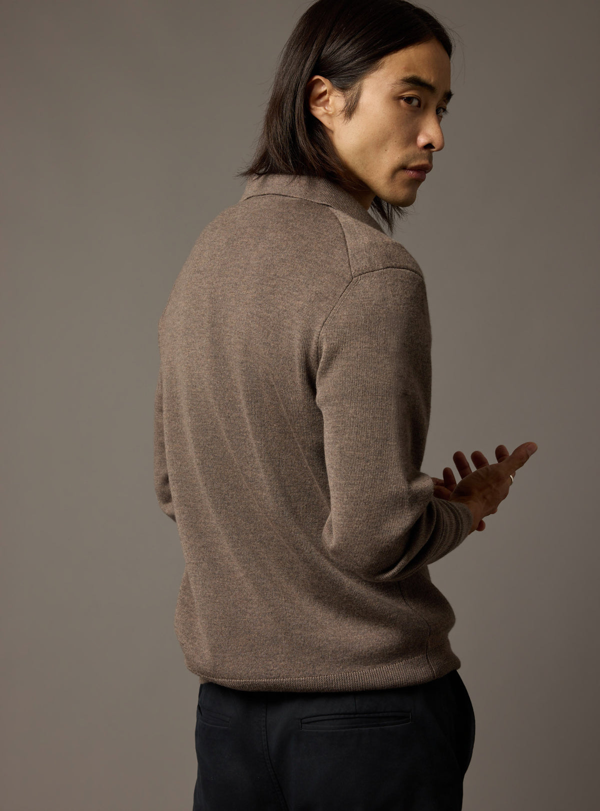 Benjamin Warm Beige Sweater