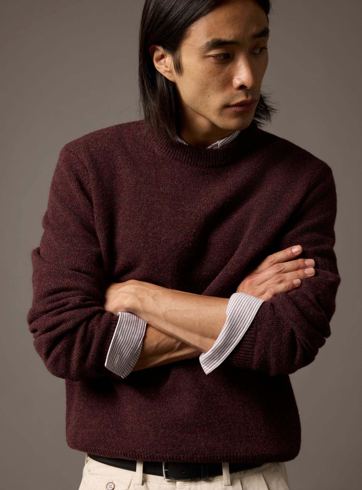 Robb Mahogany Sweater