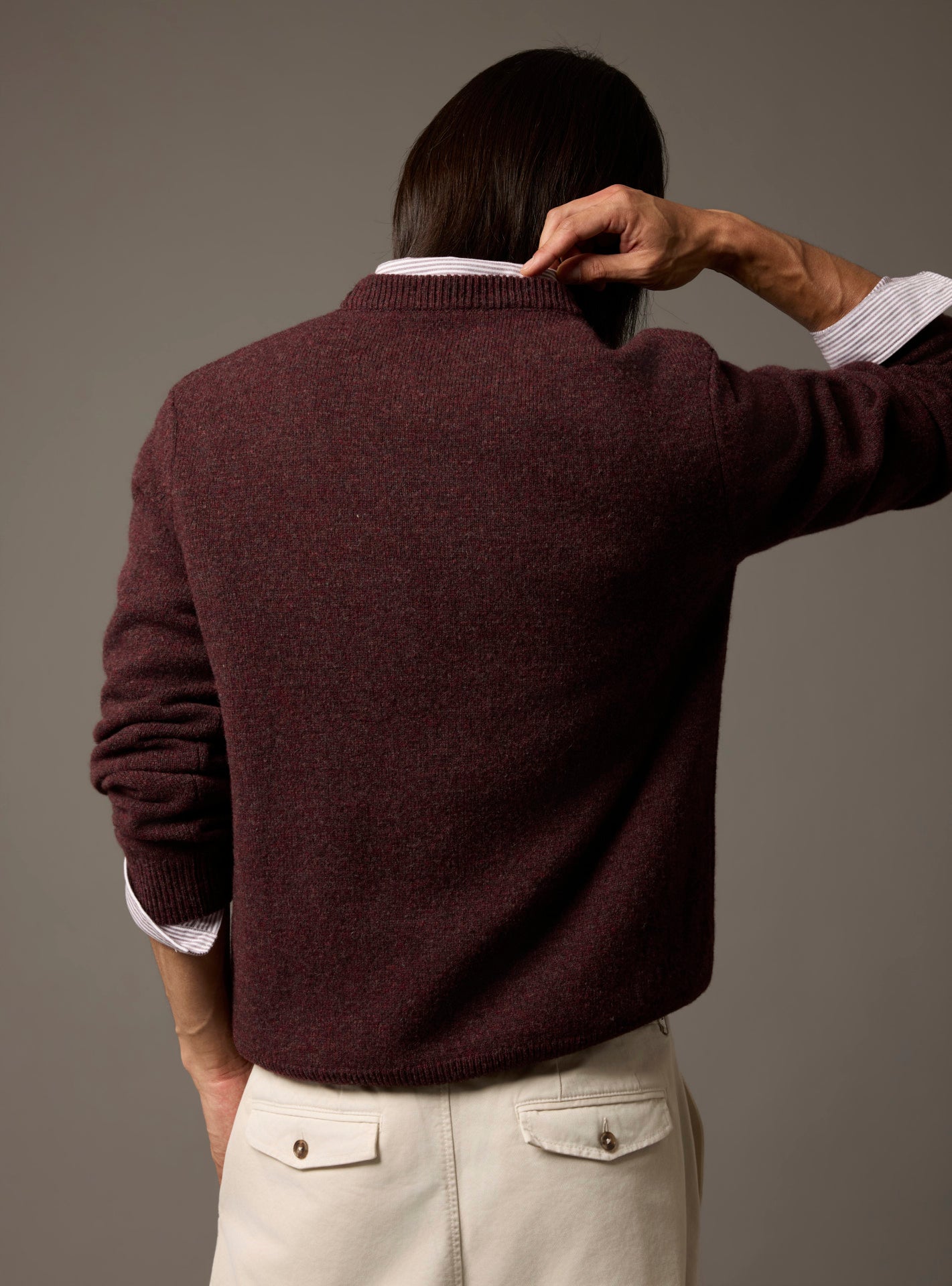 Robb Mahogany Sweater-3
