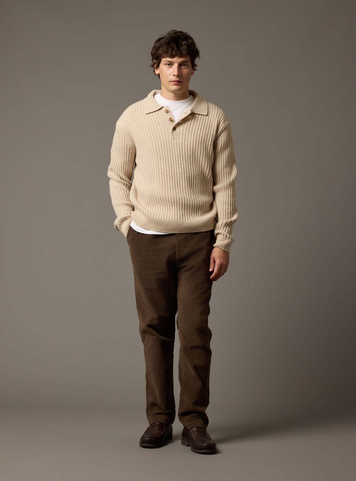 Benjamin Natural Sweater-2