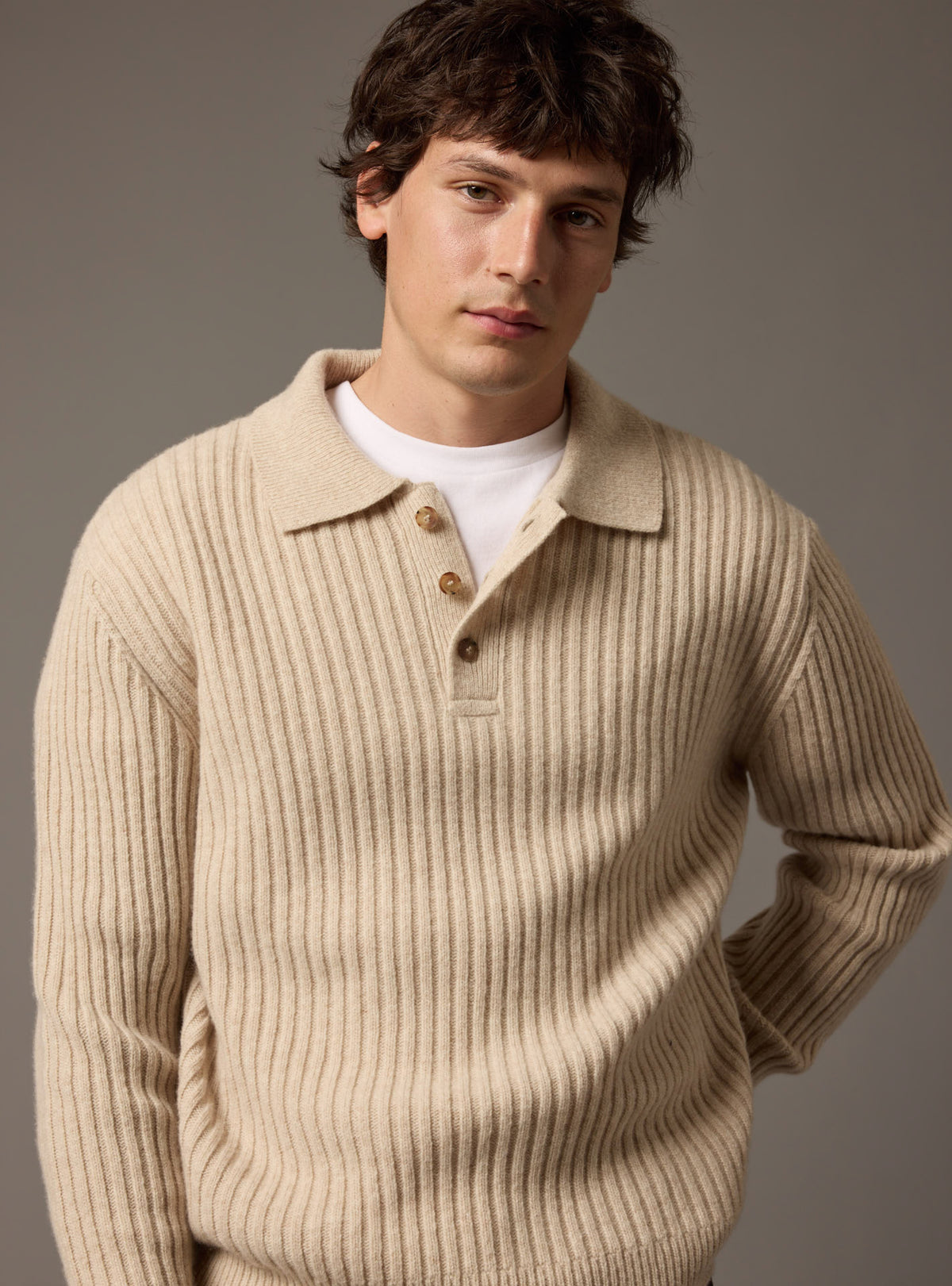 Benjamin Natural Sweater