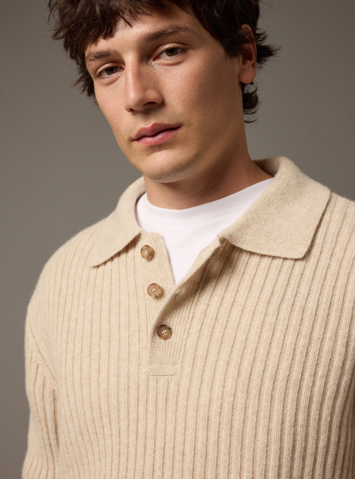 Benjamin Natural Sweater