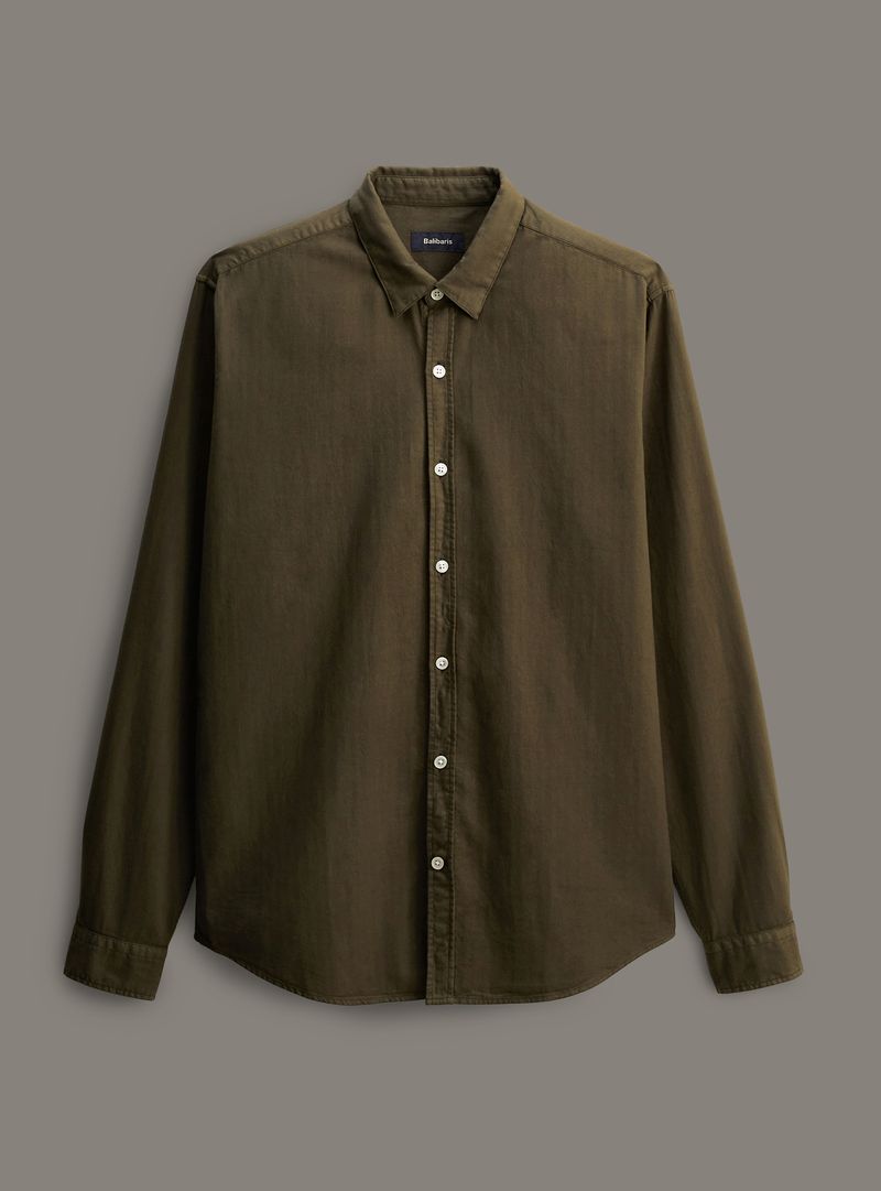 Mercer Dark Khaki Shirt-5