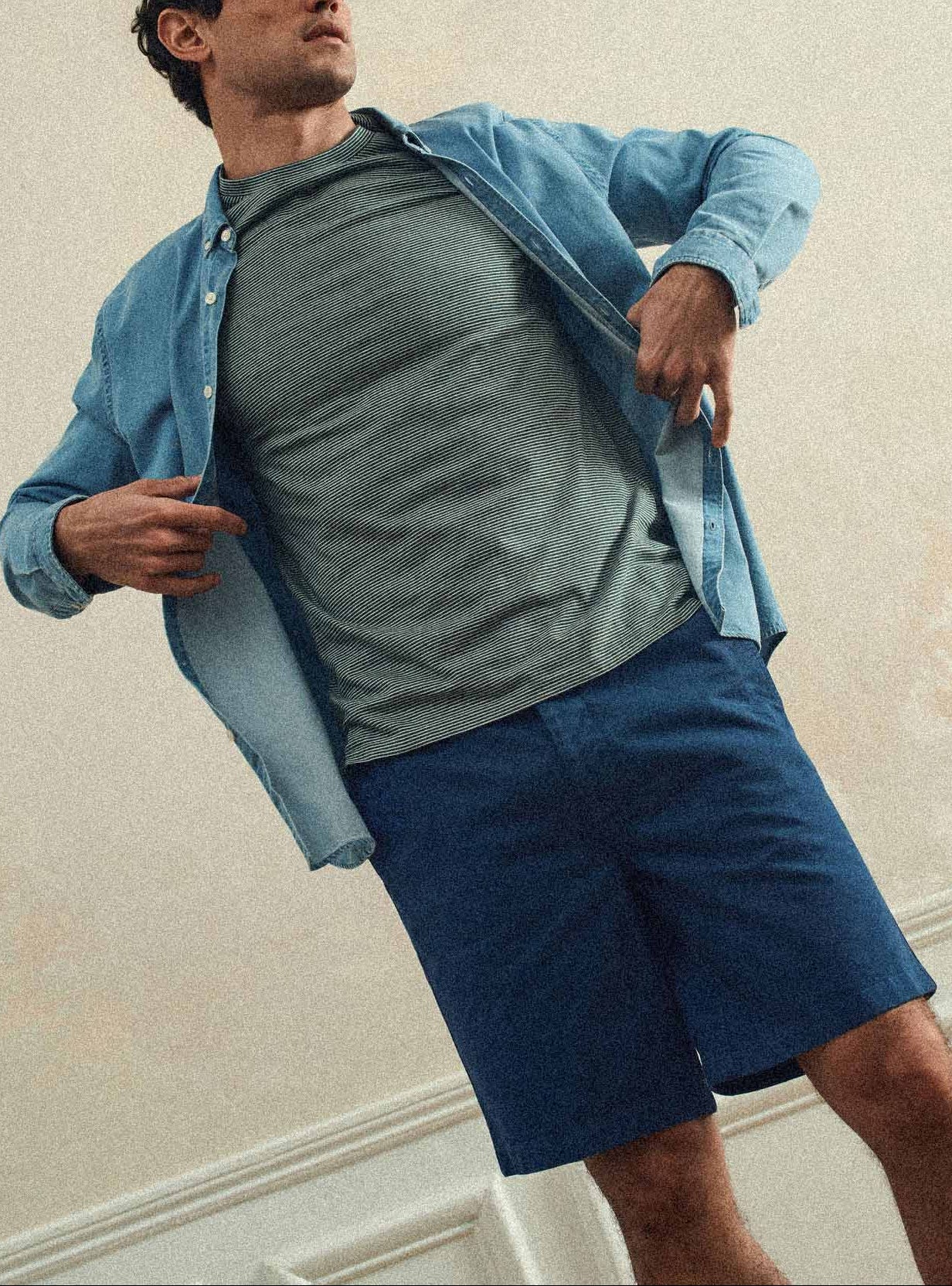 Short Hanks Indigo-2