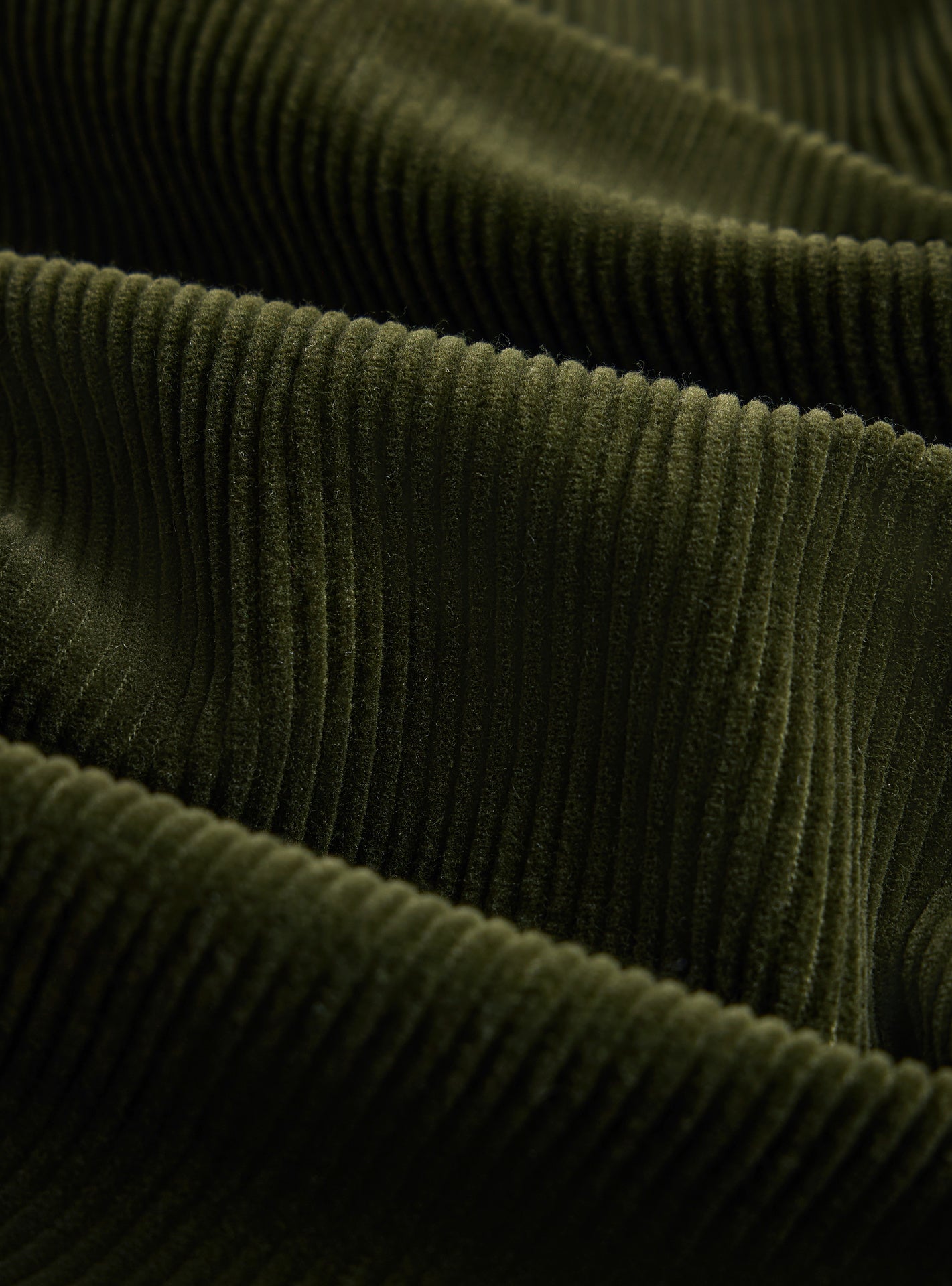 Surchemise en velours Parker Ever Green