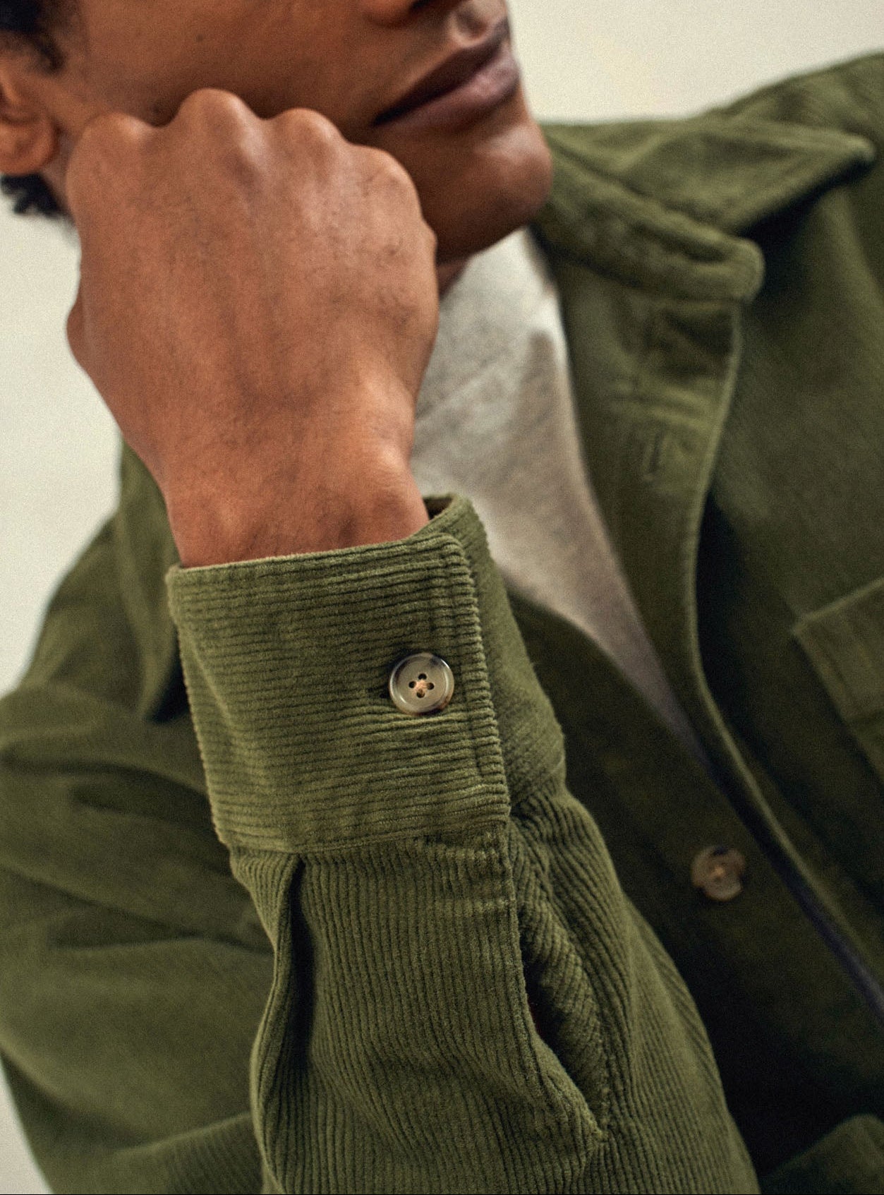 Chelsea Khaki Overshirt-5