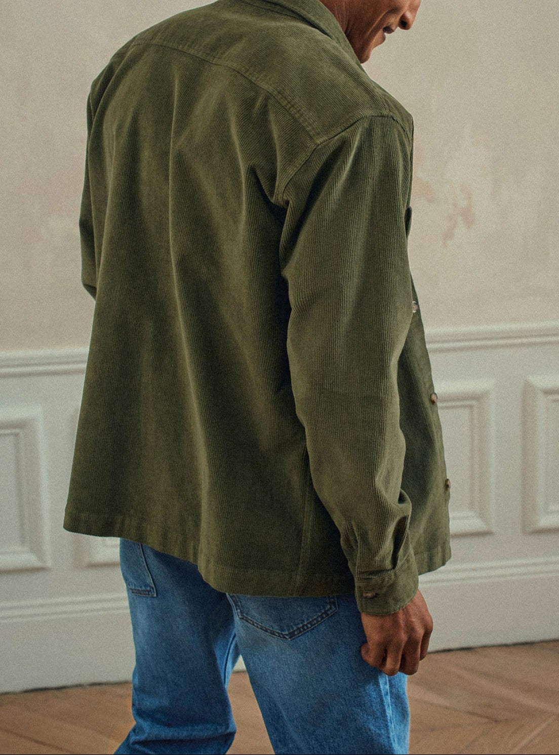 Chelsea Khaki Overshirt-2