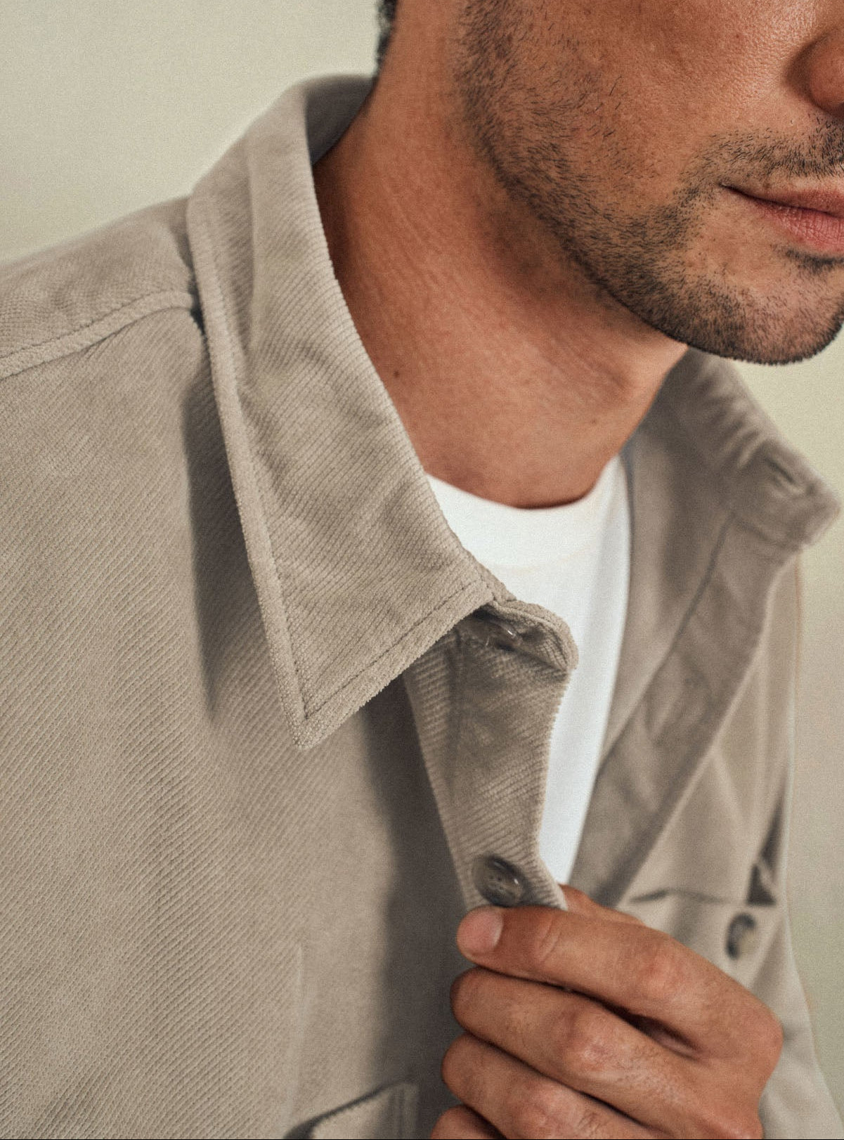 Beige Chelsea Overshirt