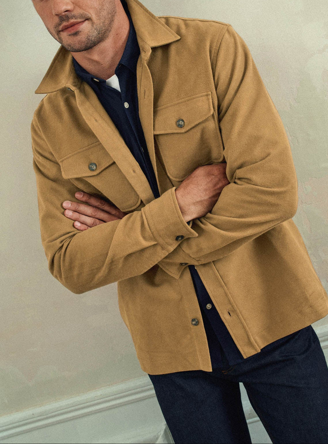 Surchemise Parker Camel