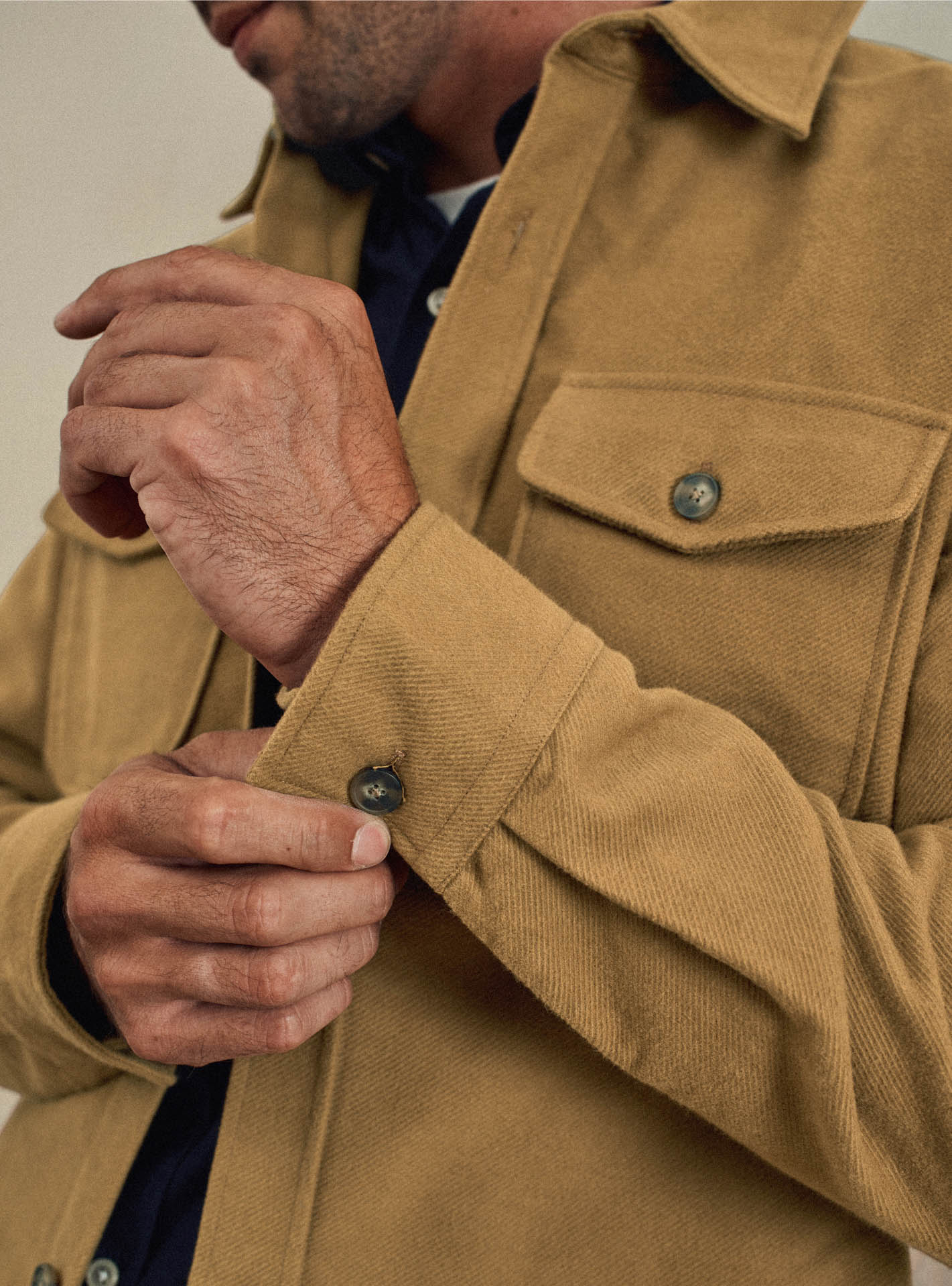 Surchemise Parker Camel