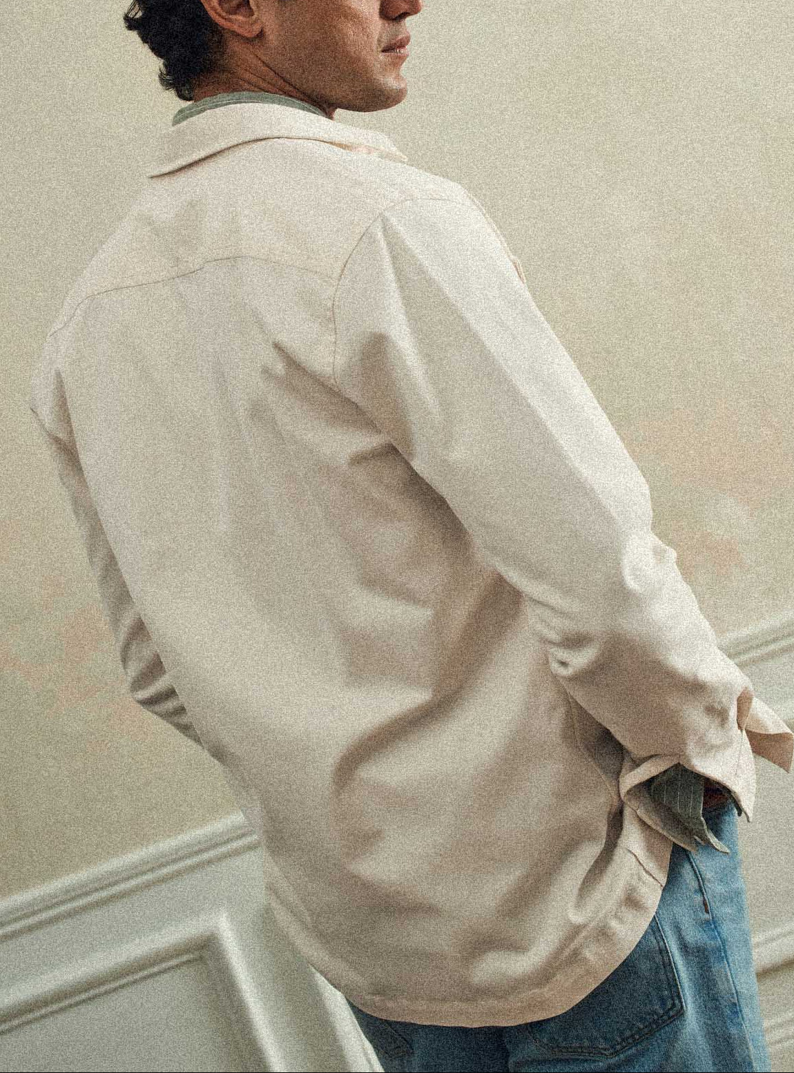 Surchemise John Off White-4