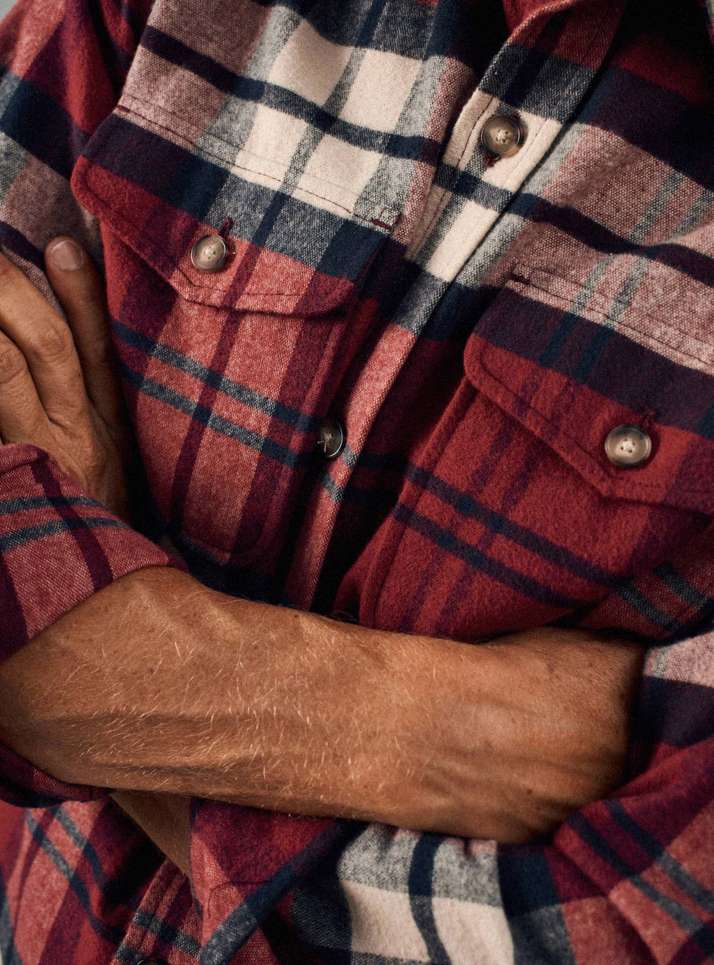 Parker Garnet/Sienna Overshirt-3