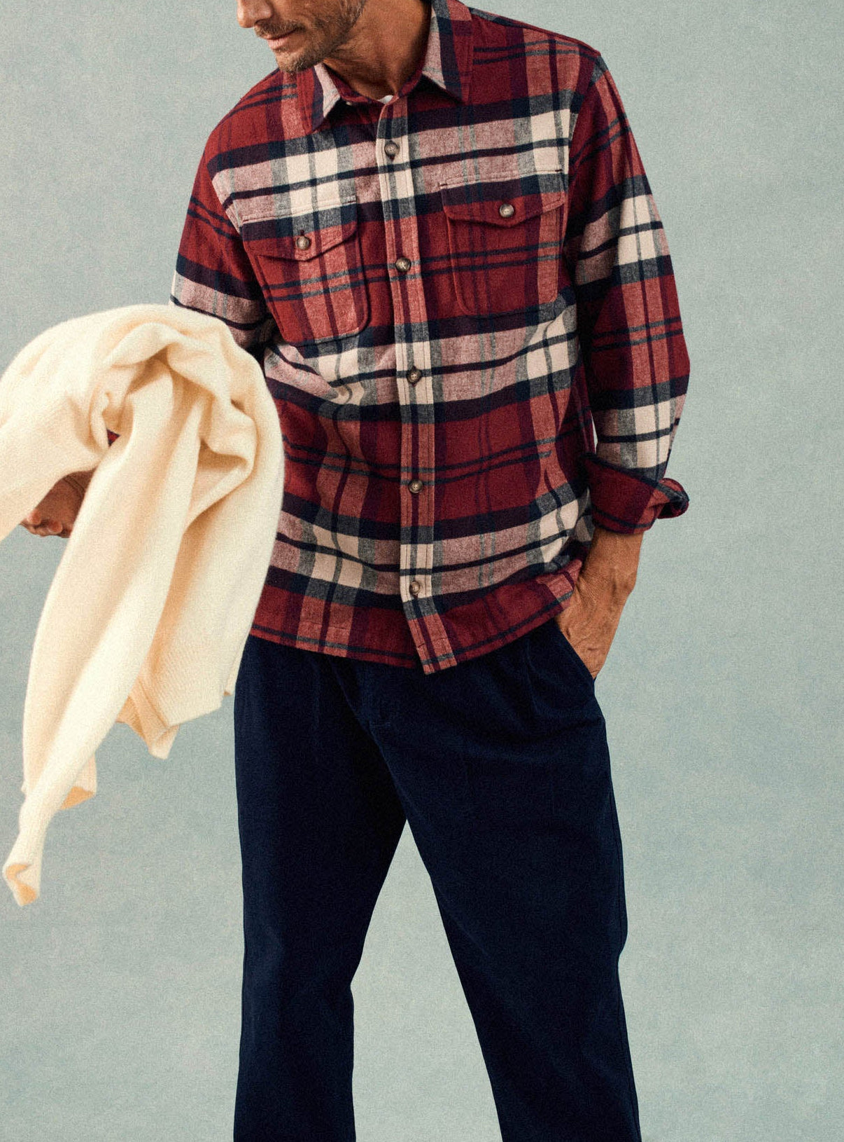 Parker Garnet/Sienna Overshirt-6