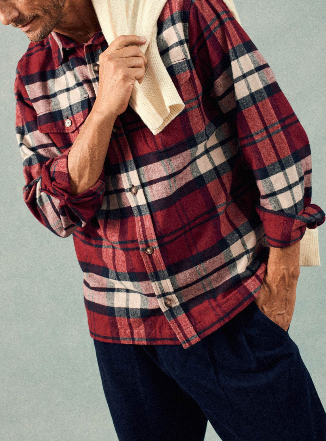 Parker Garnet/Sienna Overshirt-4