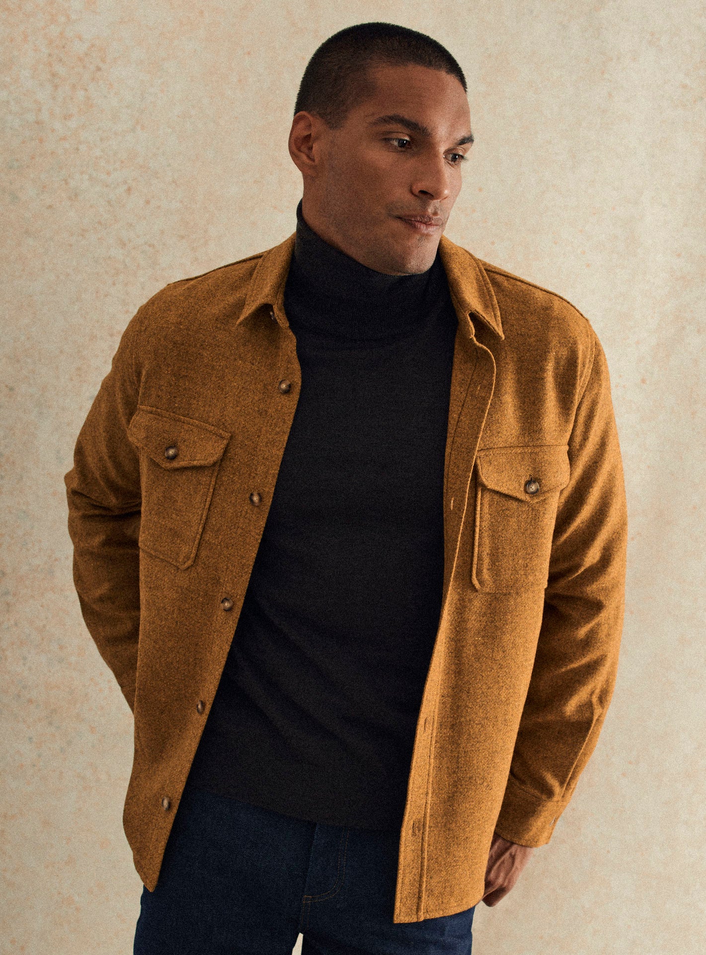 Parker Mustard Overshirt-4