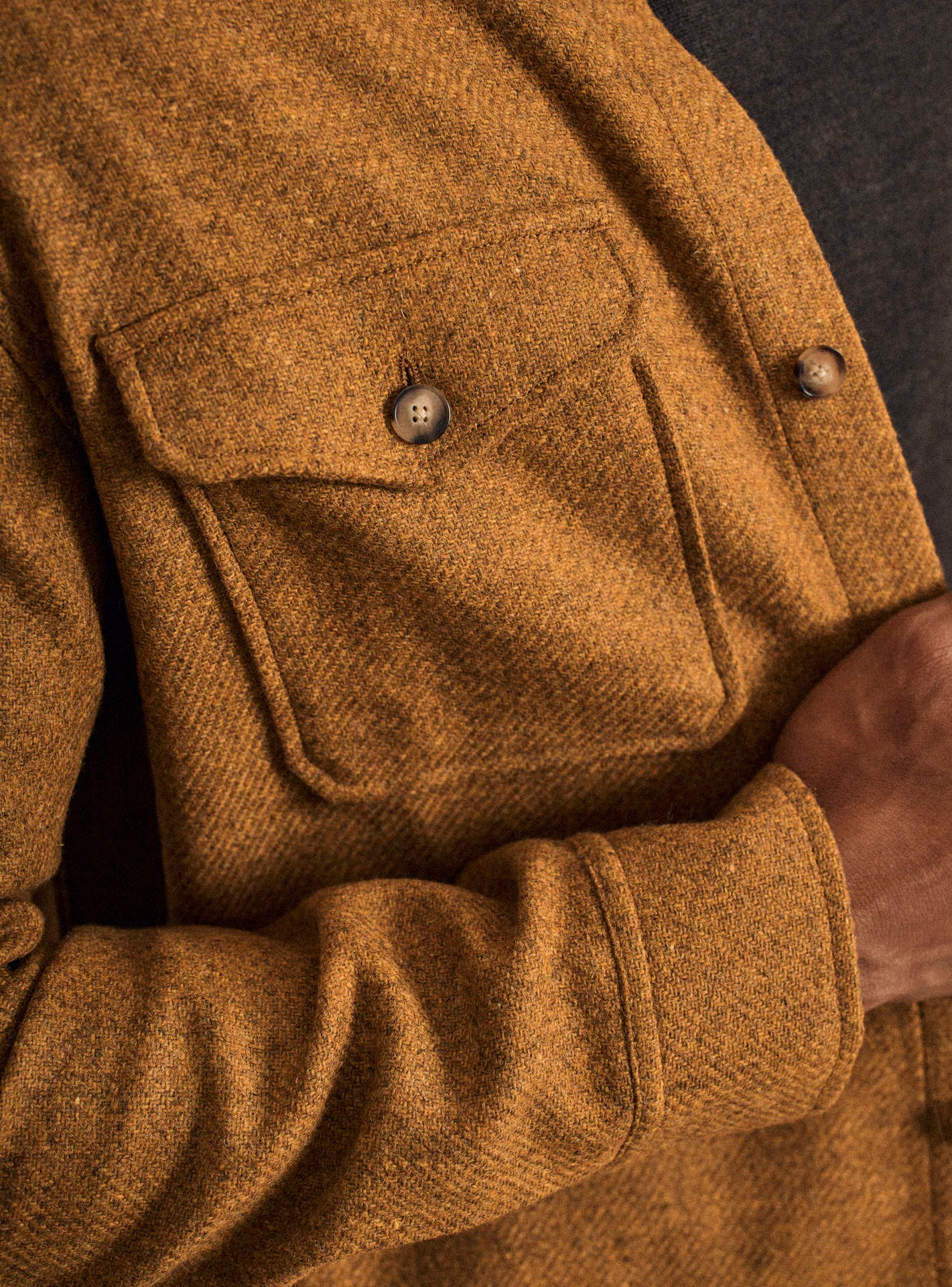 Parker Mustard Overshirt