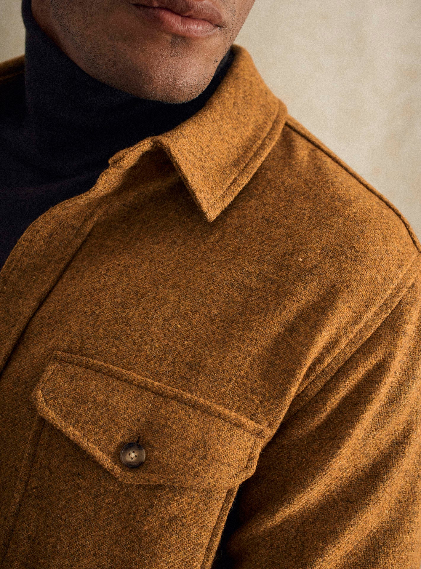 Parker Mustard Overshirt-3