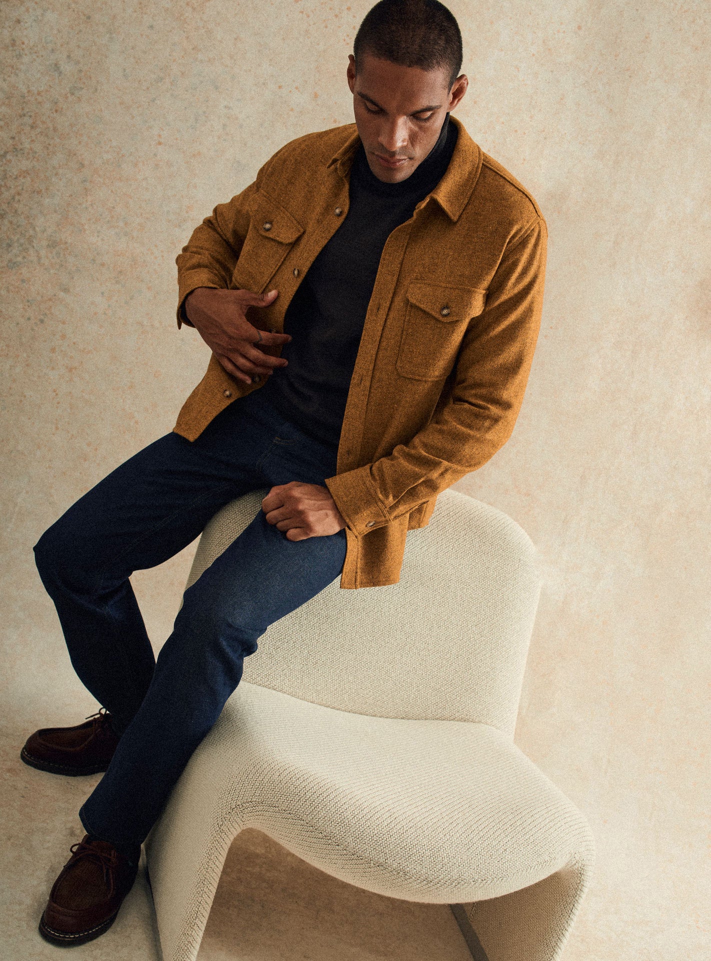 Parker Mustard Overshirt