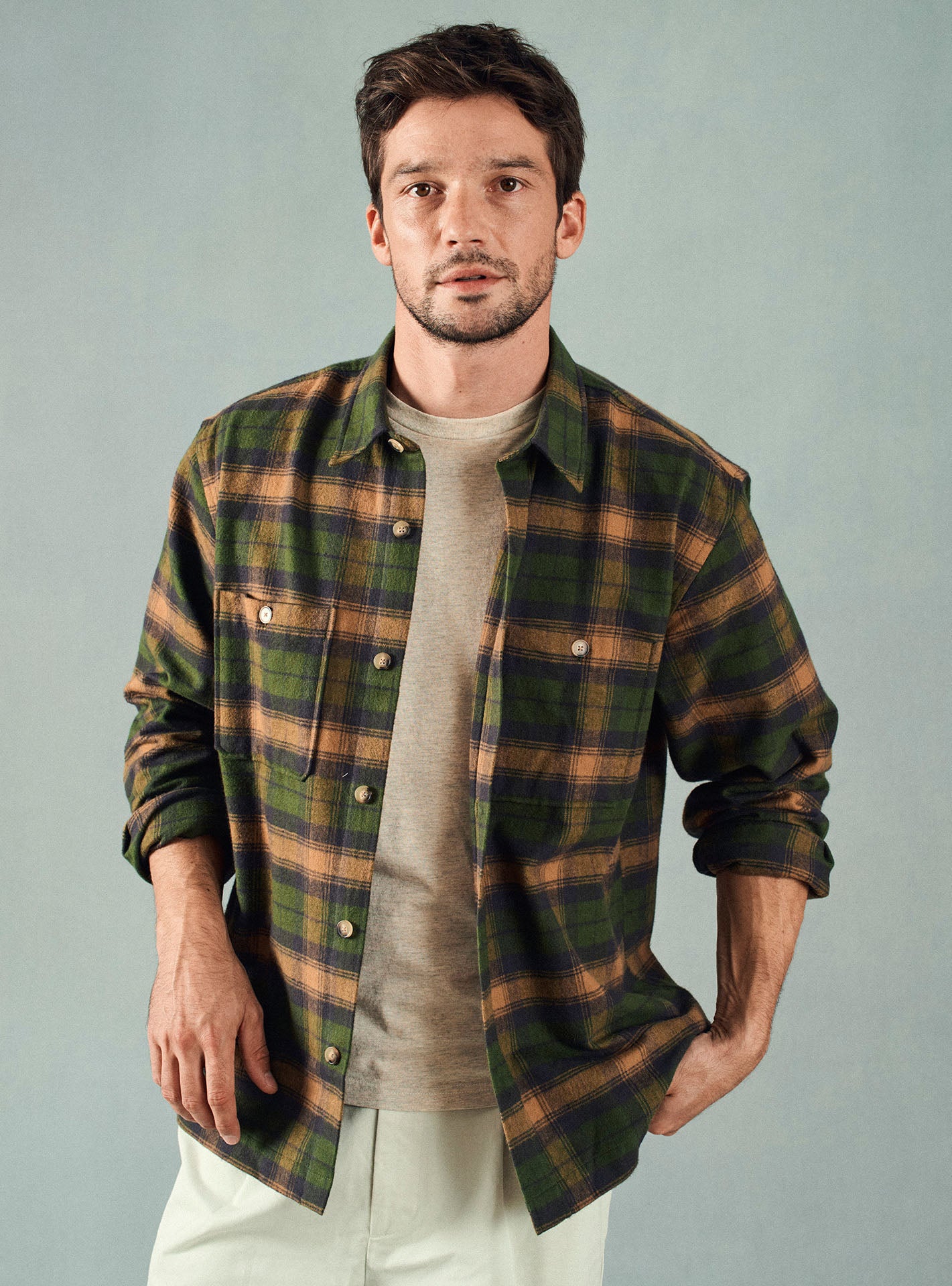 Chelsea Nuts/Khaki Overshirt