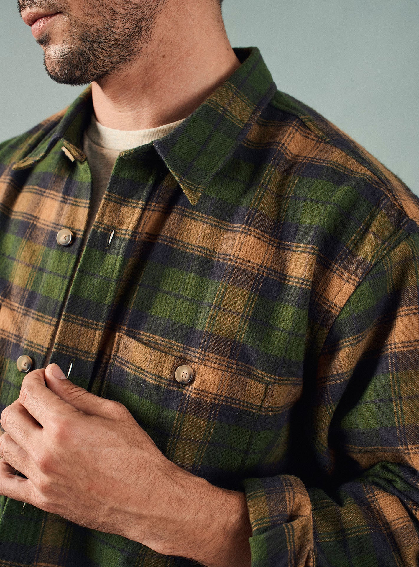 Chelsea Nuts/Khaki Overshirt-2