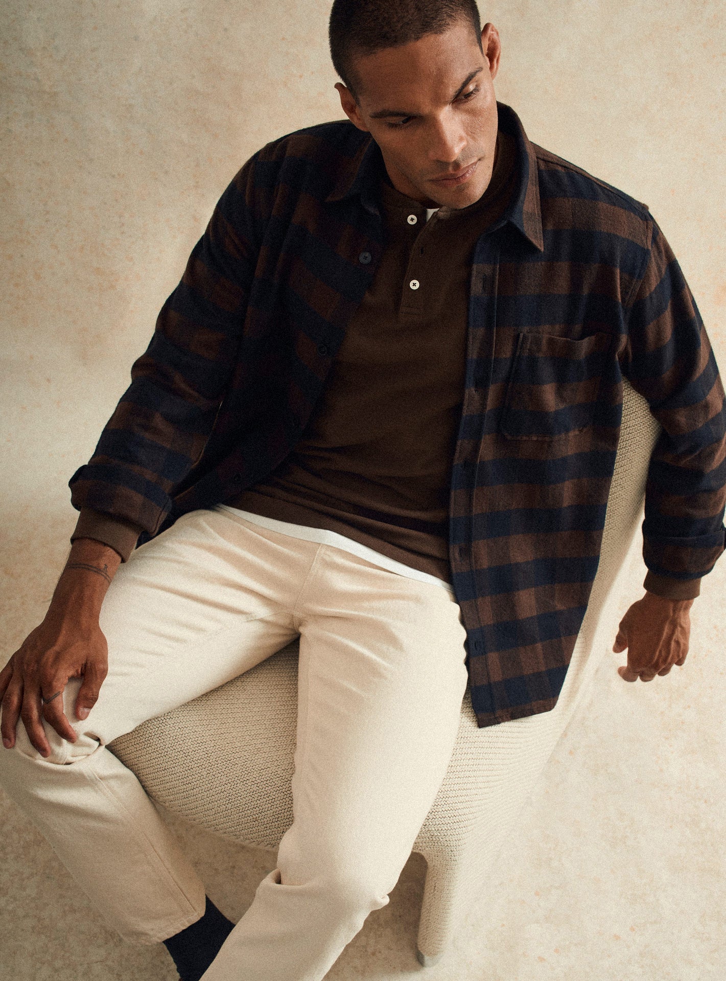 Finn Overshirt Expresso/Black