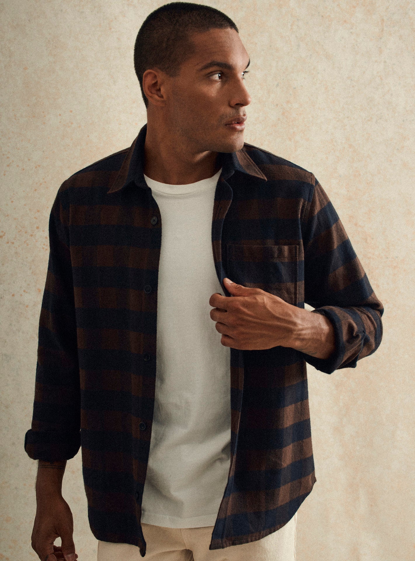 Finn Overshirt Expresso/Black-1