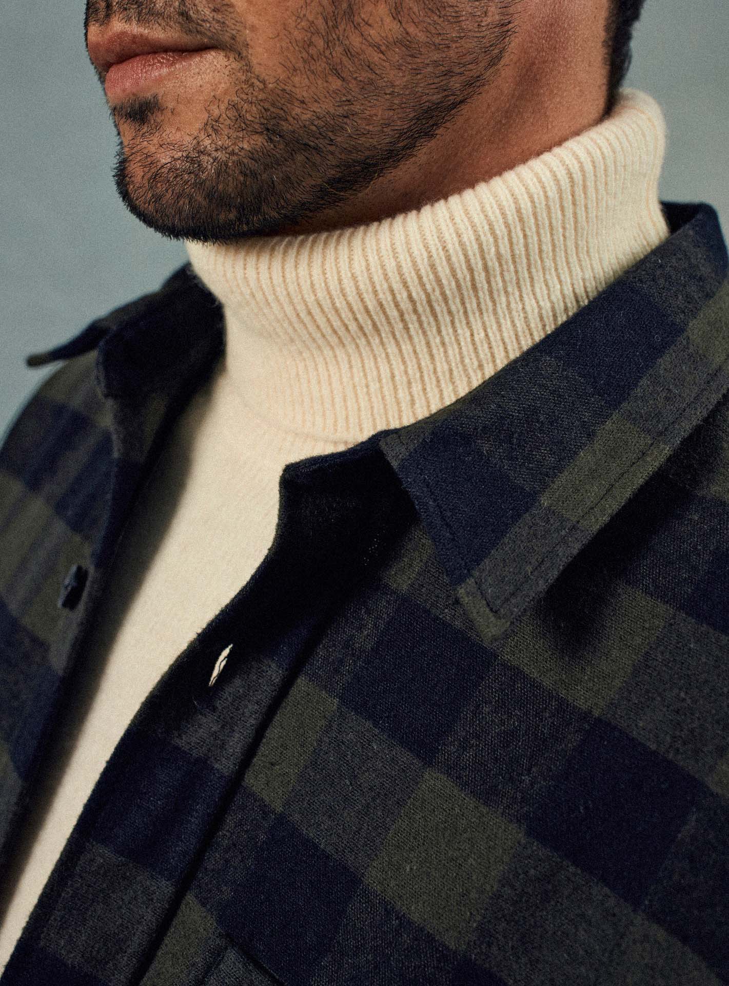 Surchemise Finn Khaki/Black